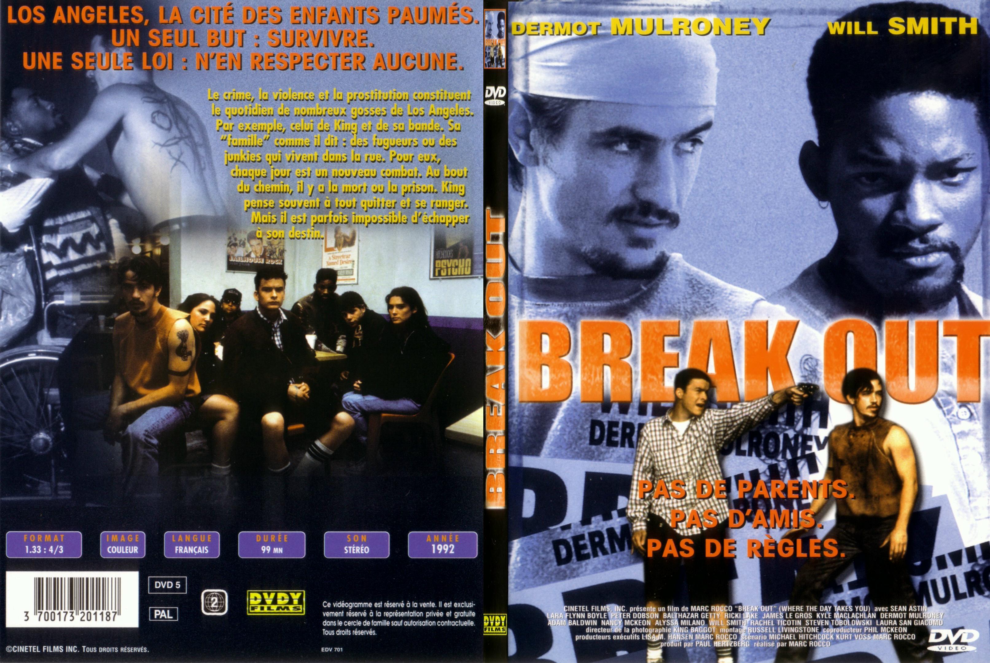 Jaquette DVD Break out - SLIM