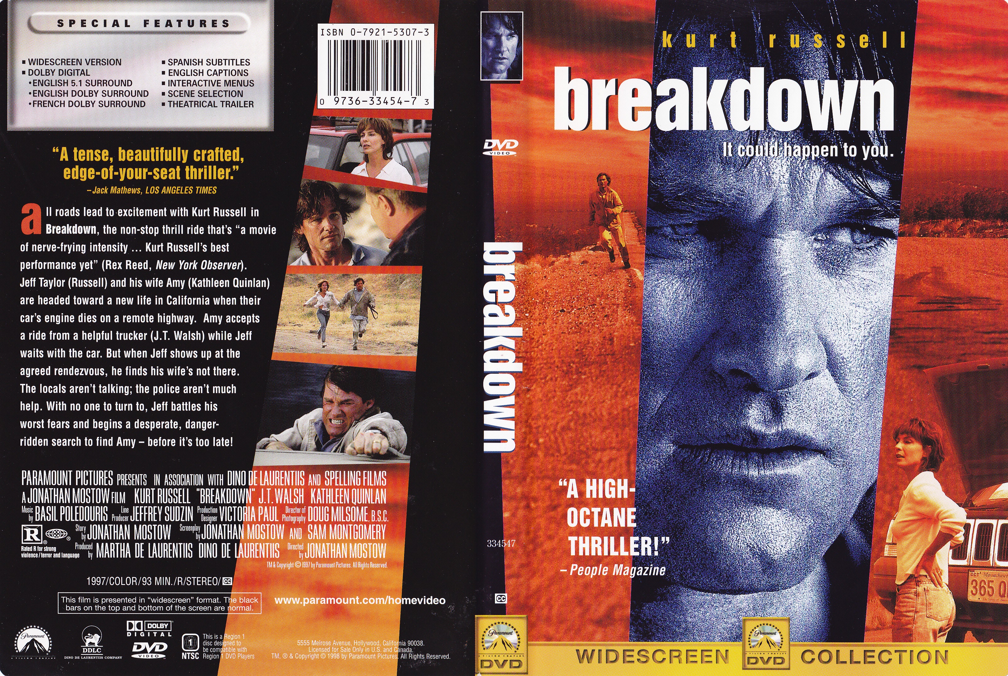 Jaquette DVD Breakdown (Canadienne)