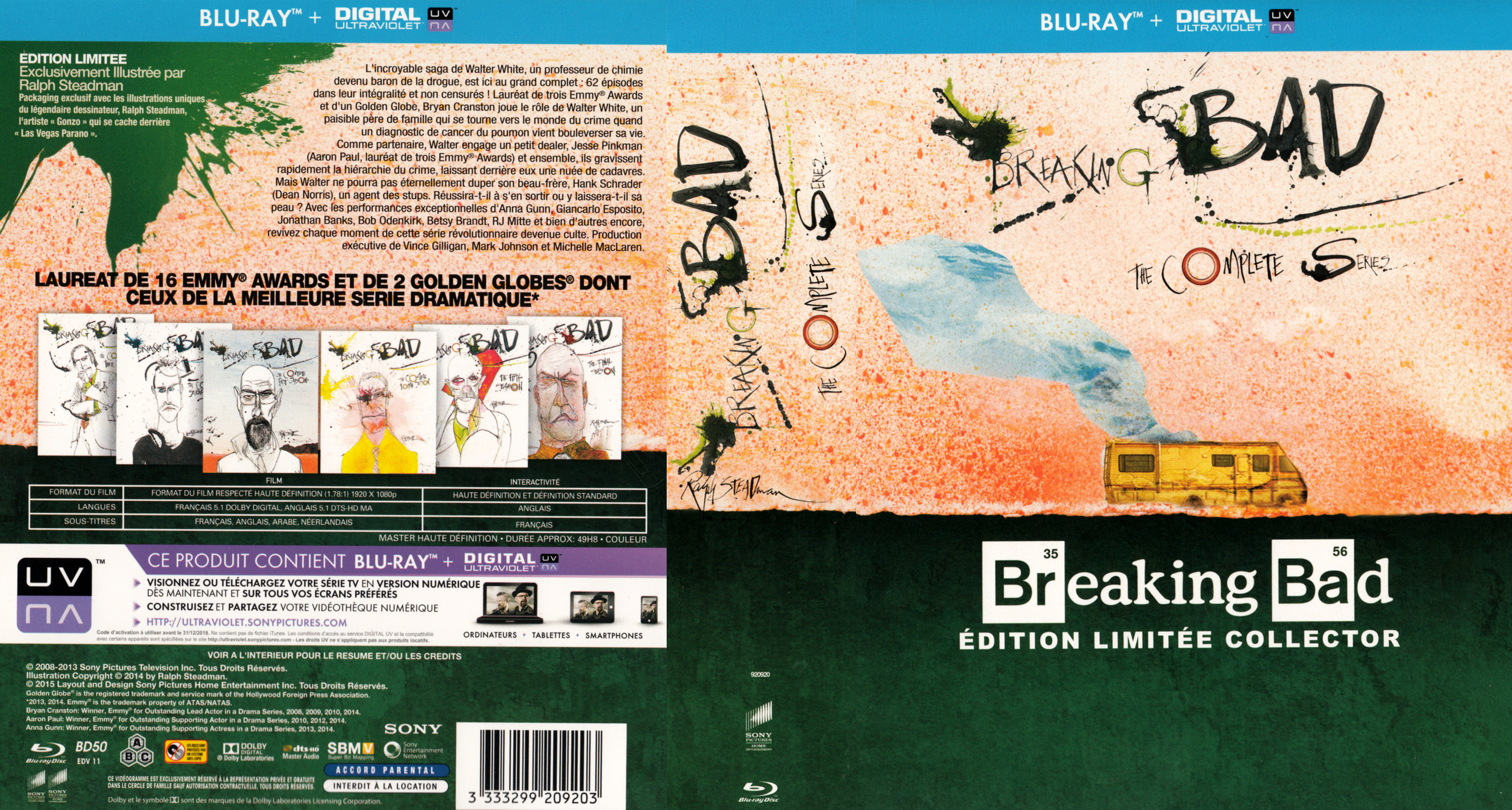 Jaquette DVD Breaking Bad Intgrale COFFRET