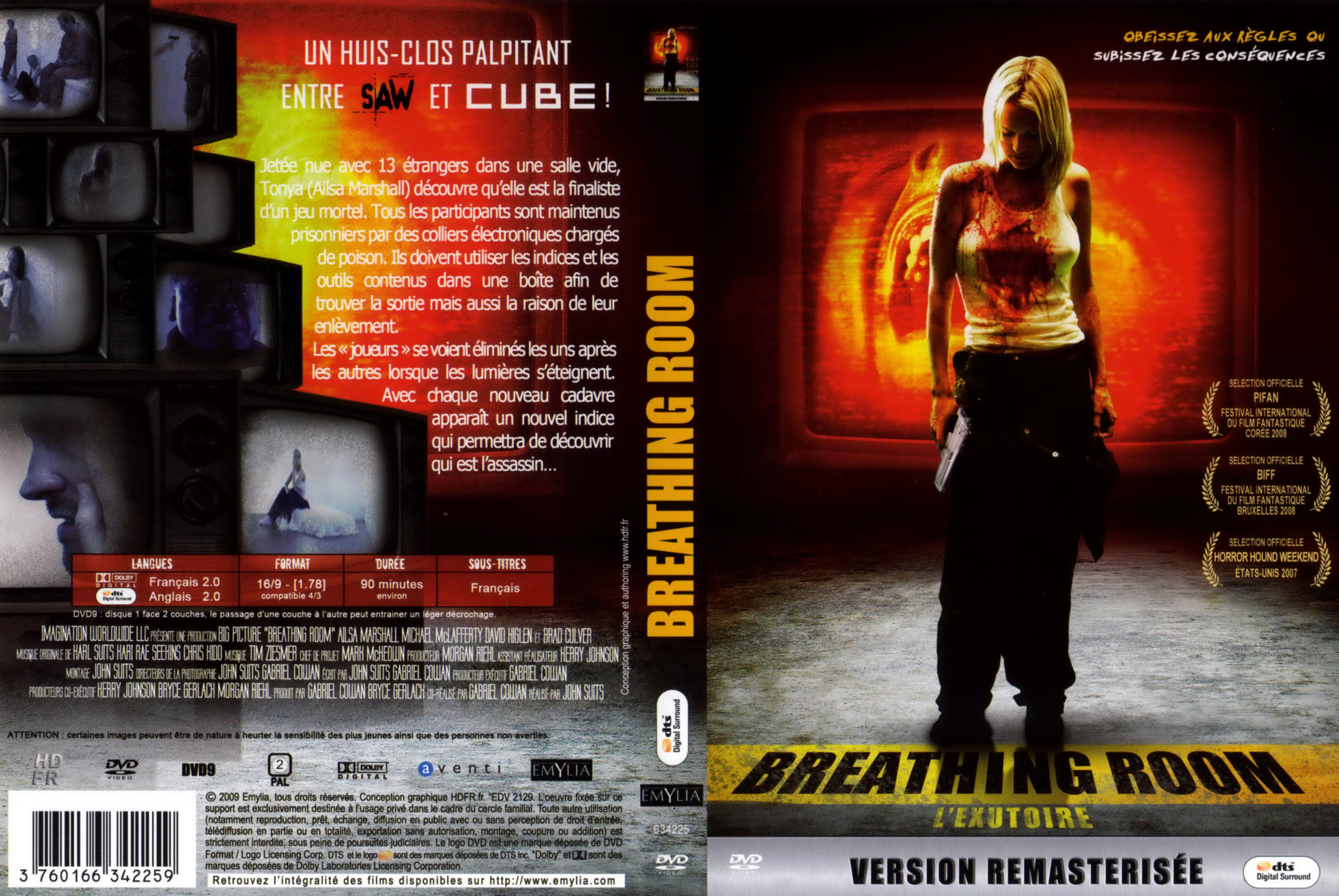 Jaquette DVD Breathing room v2