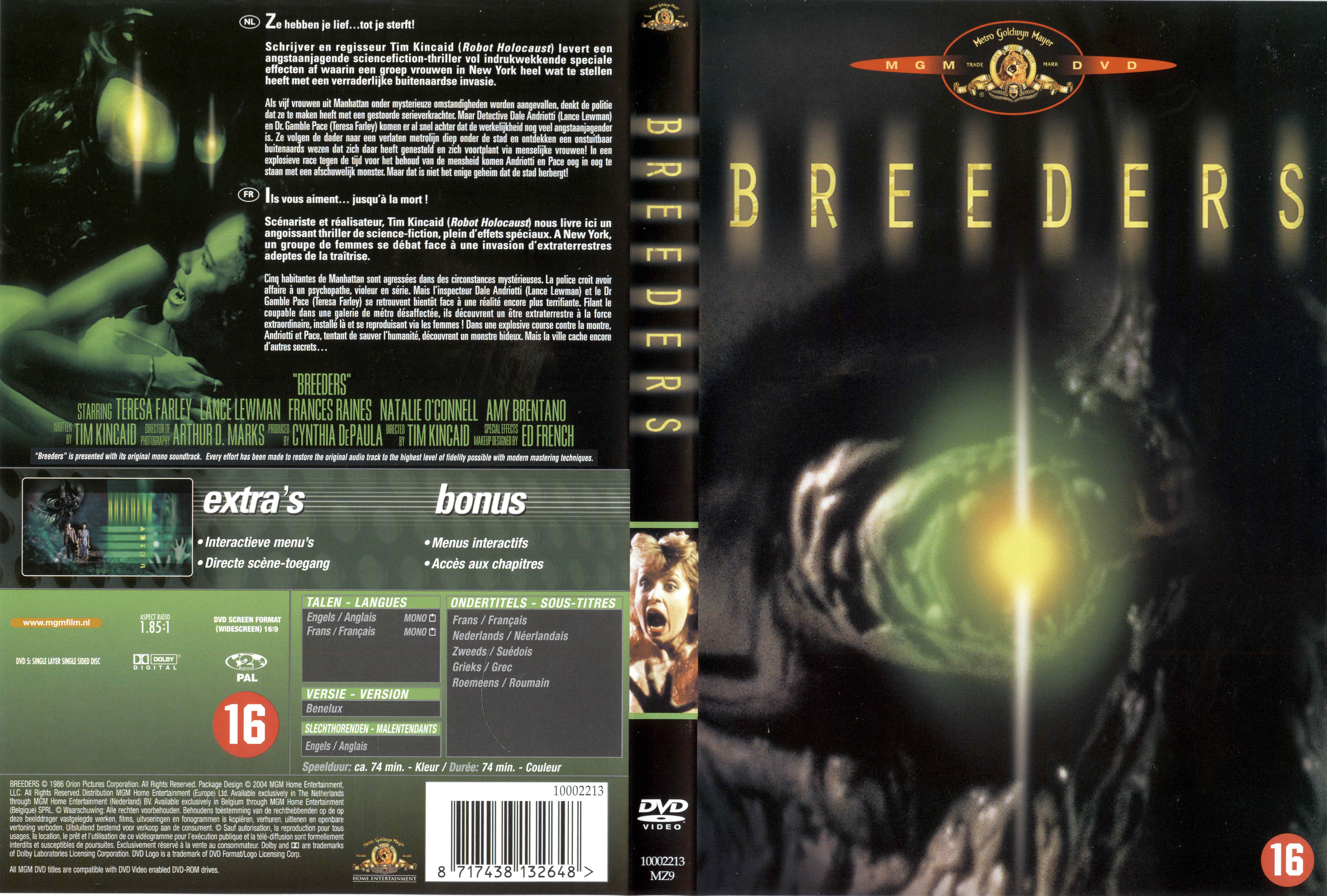 Jaquette DVD Breeders