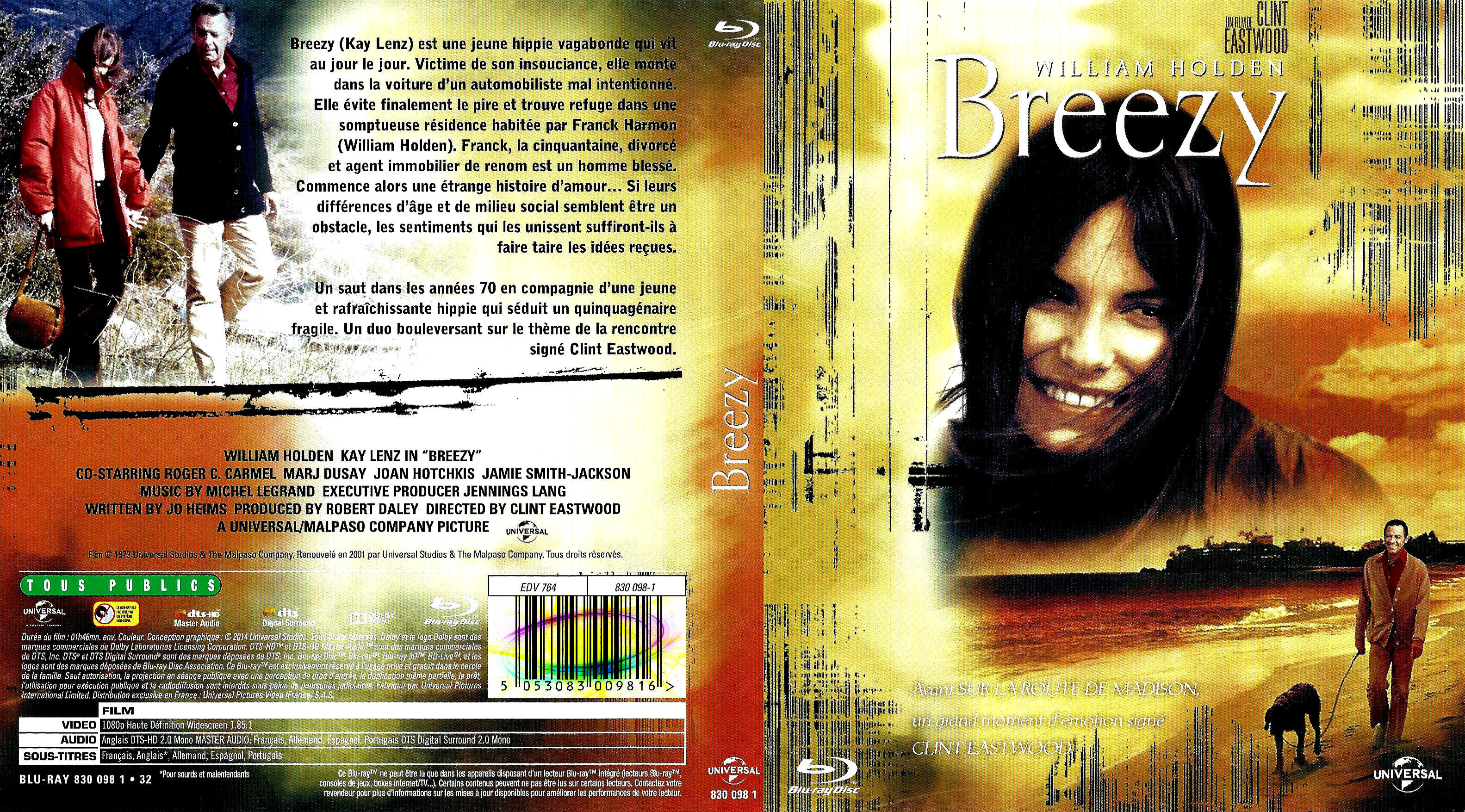 Jaquette DVD Breezy (BLU-RAY)