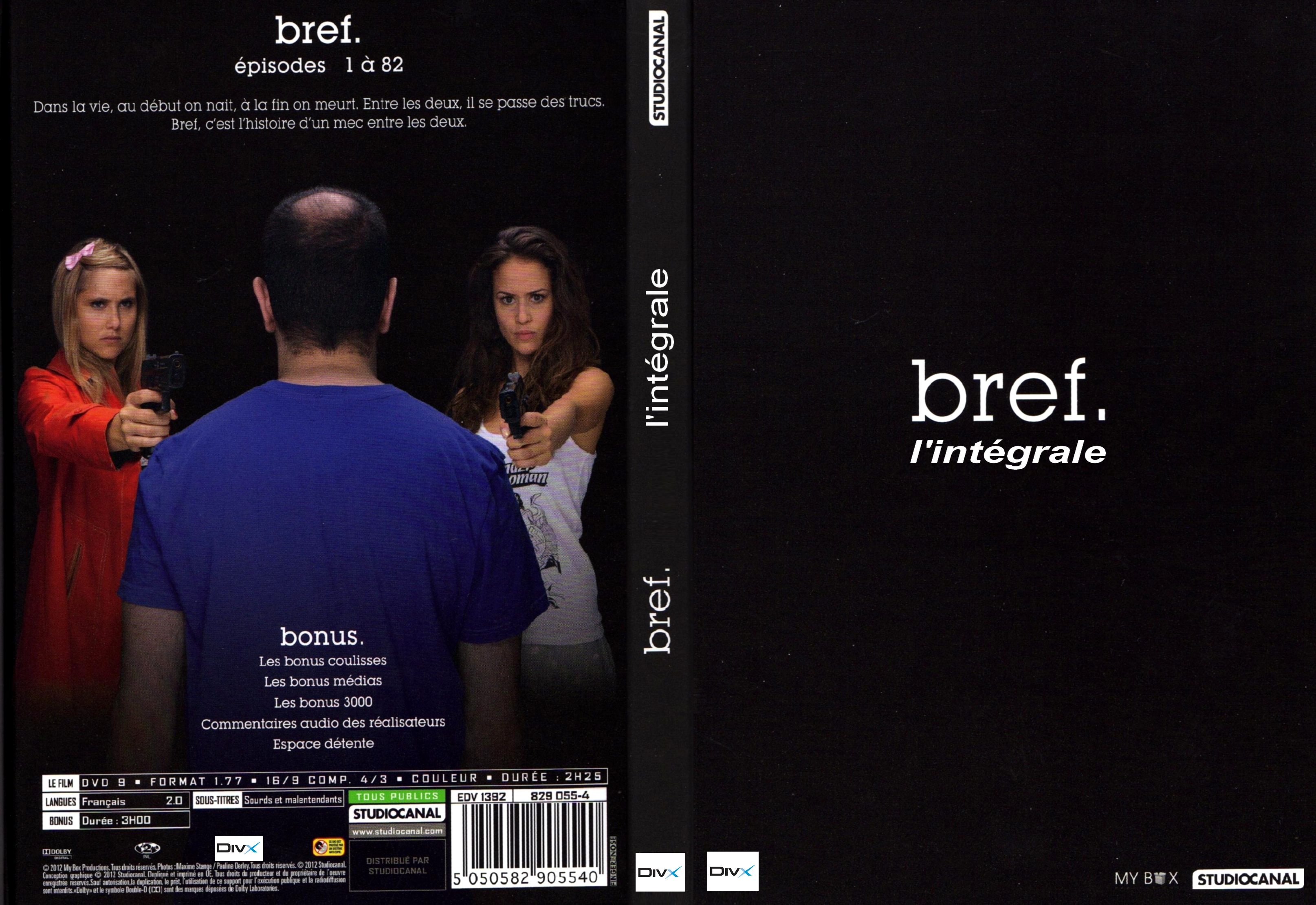 Jaquette DVD Bref - L