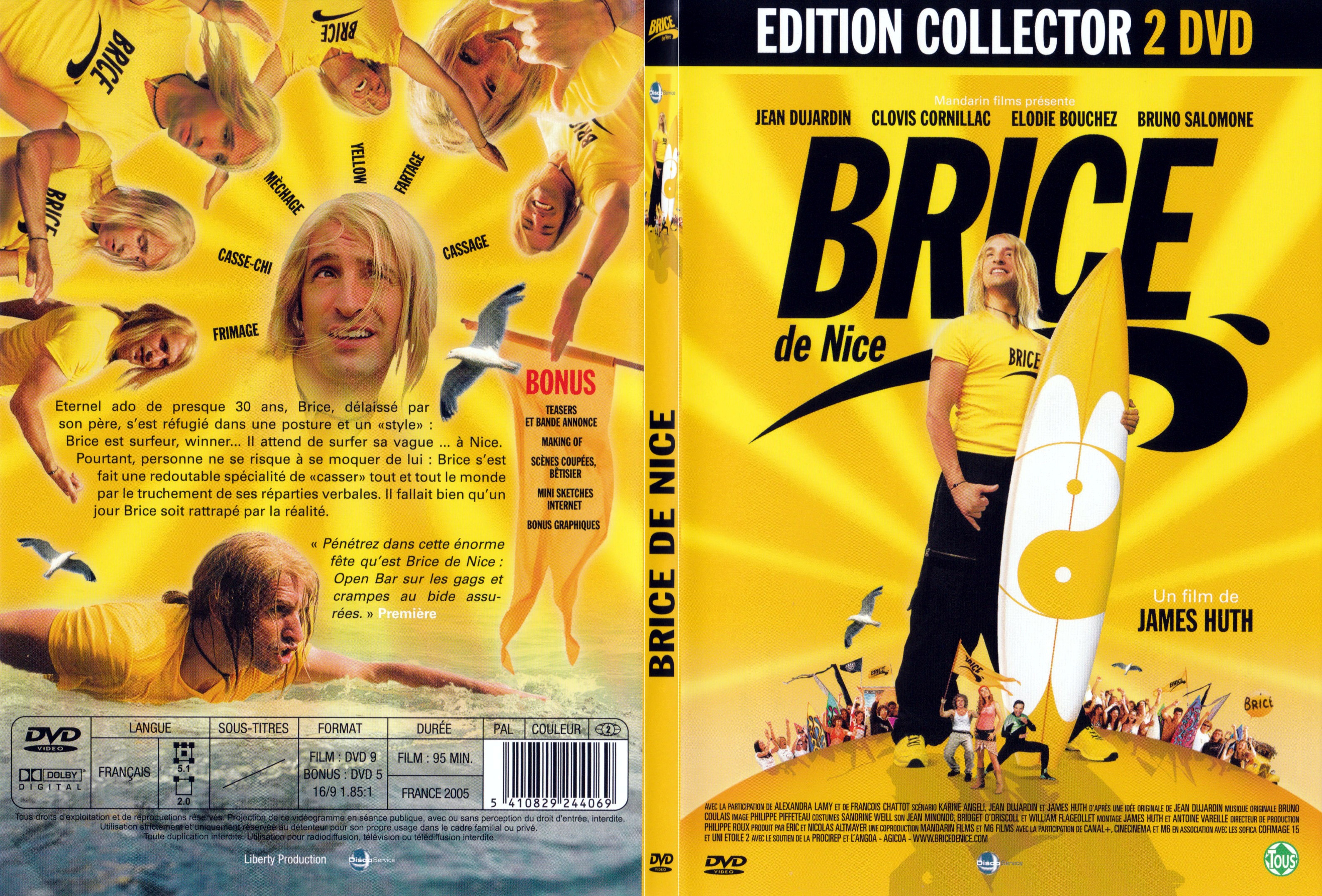 Jaquette DVD Brice de Nice - SLIM v3