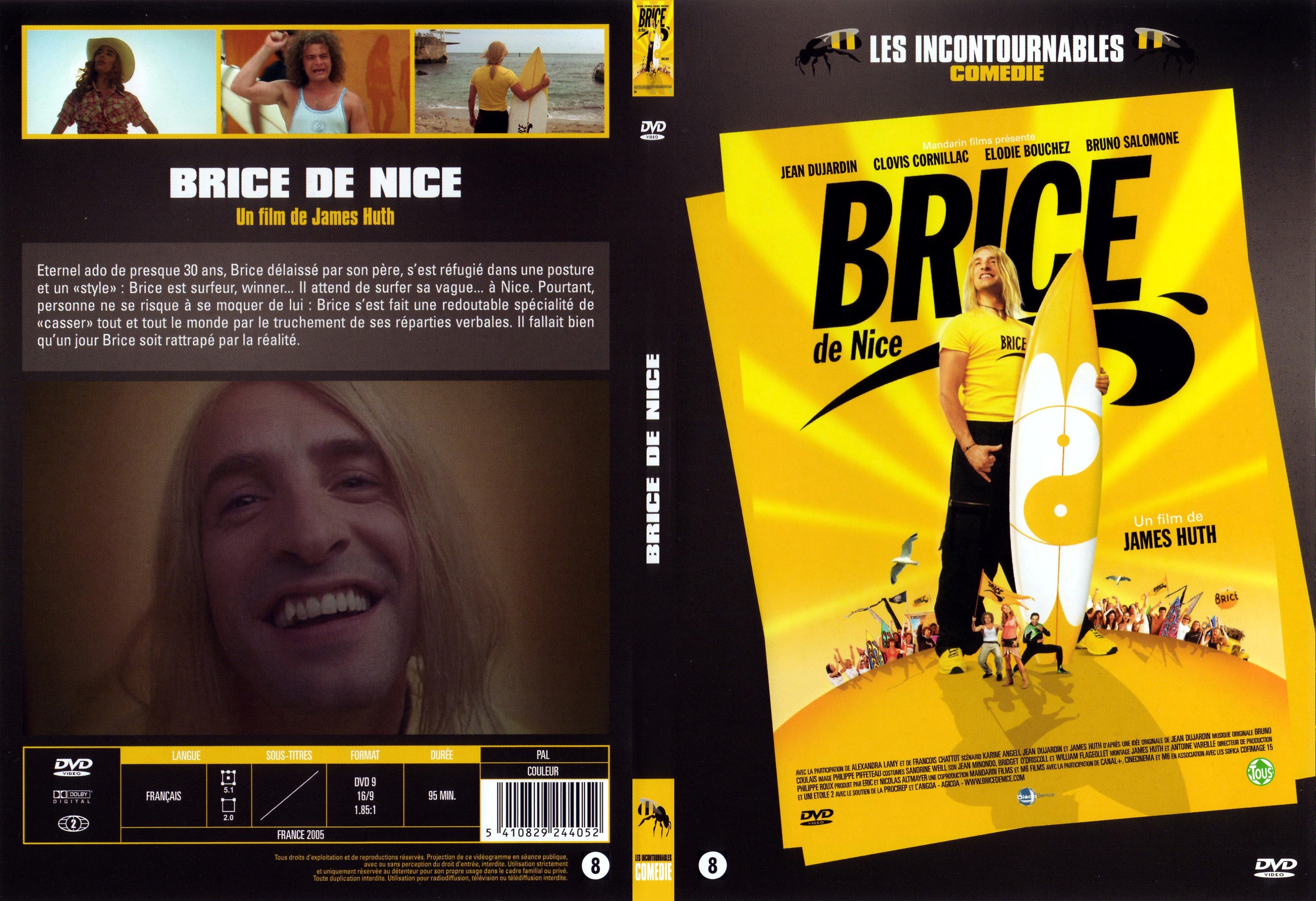 Jaquette DVD Brice de Nice - SLIM v4