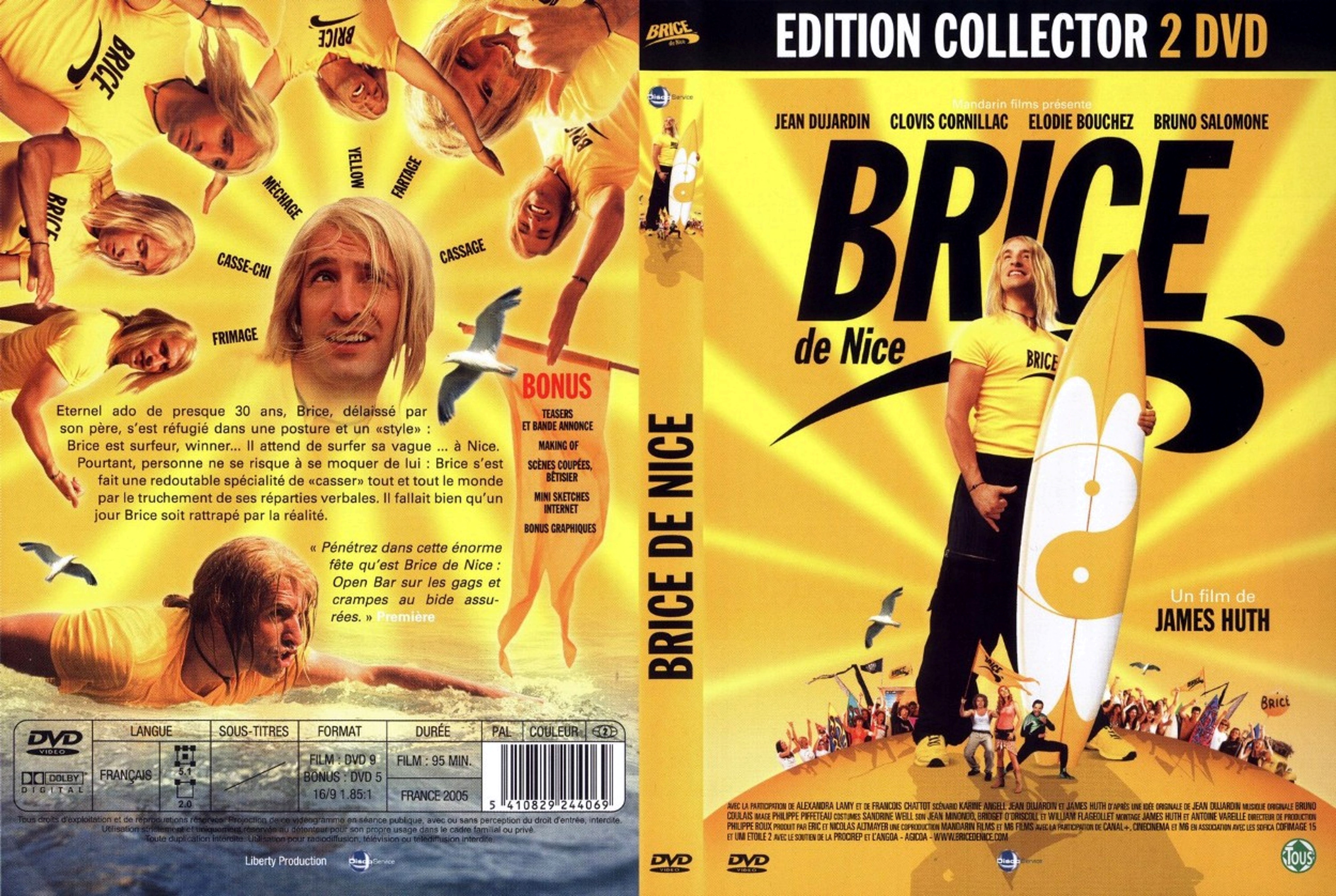 Jaquette DVD Brice de Nice v4