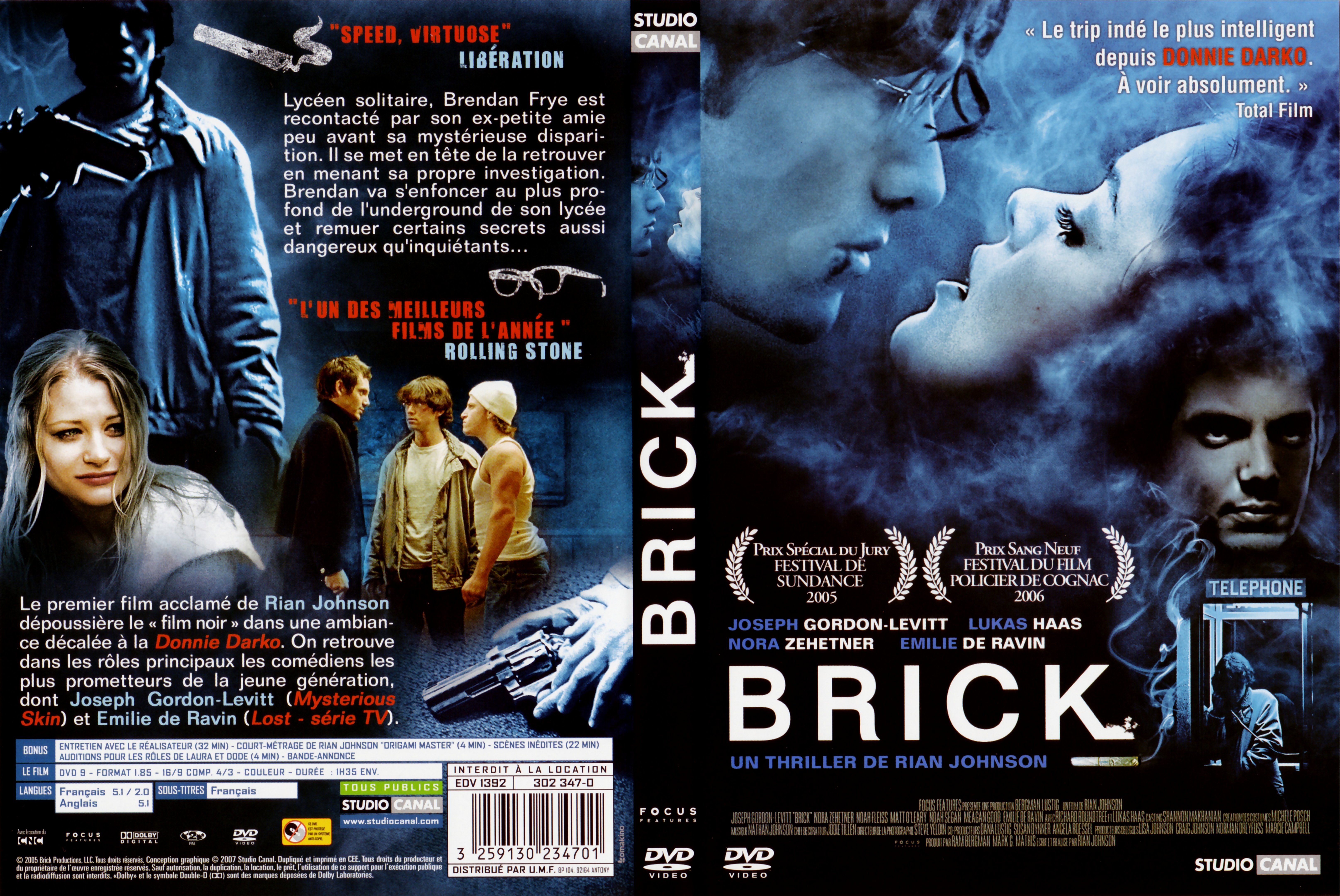 Jaquette DVD Brick
