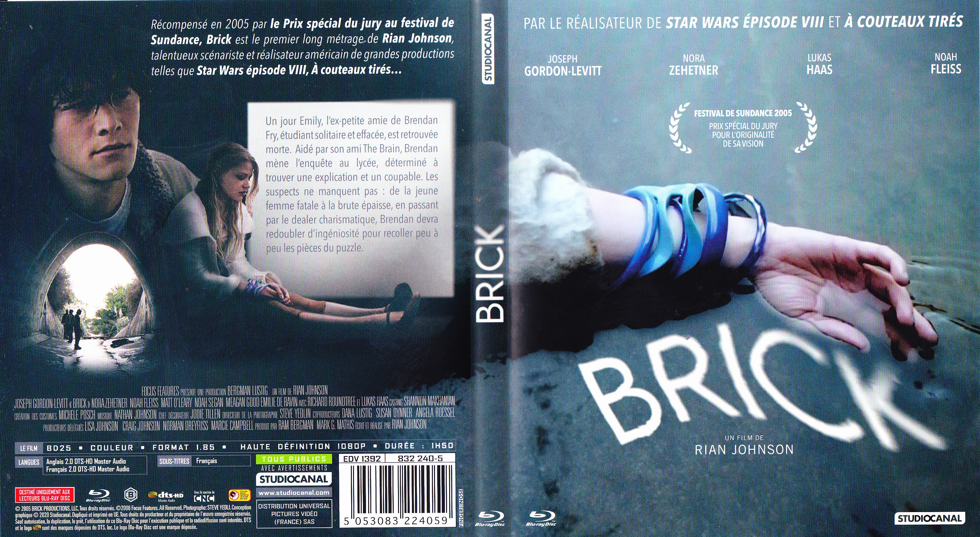Jaquette DVD Brick (BLU-RAY)