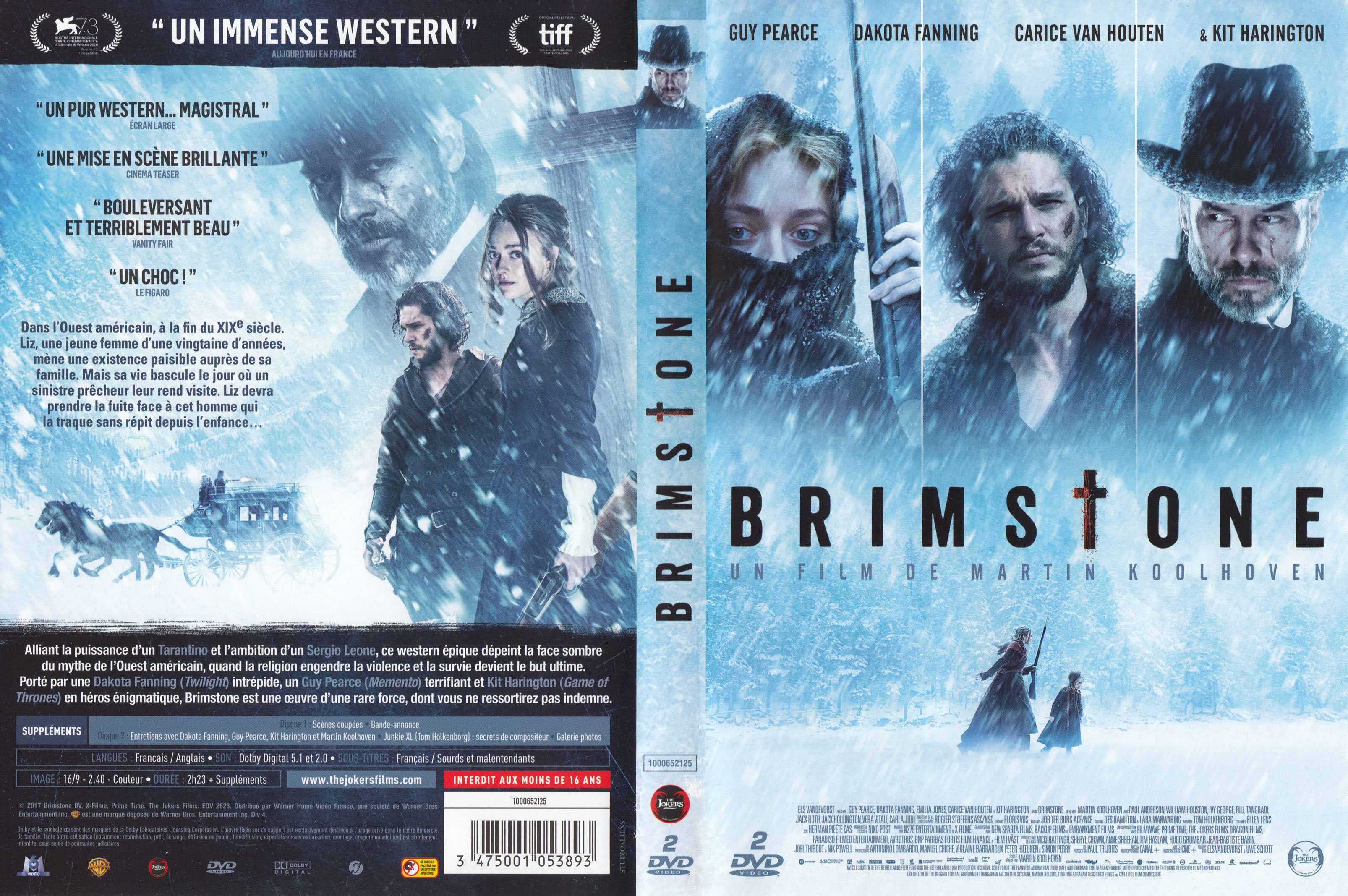 Jaquette DVD Brimstone