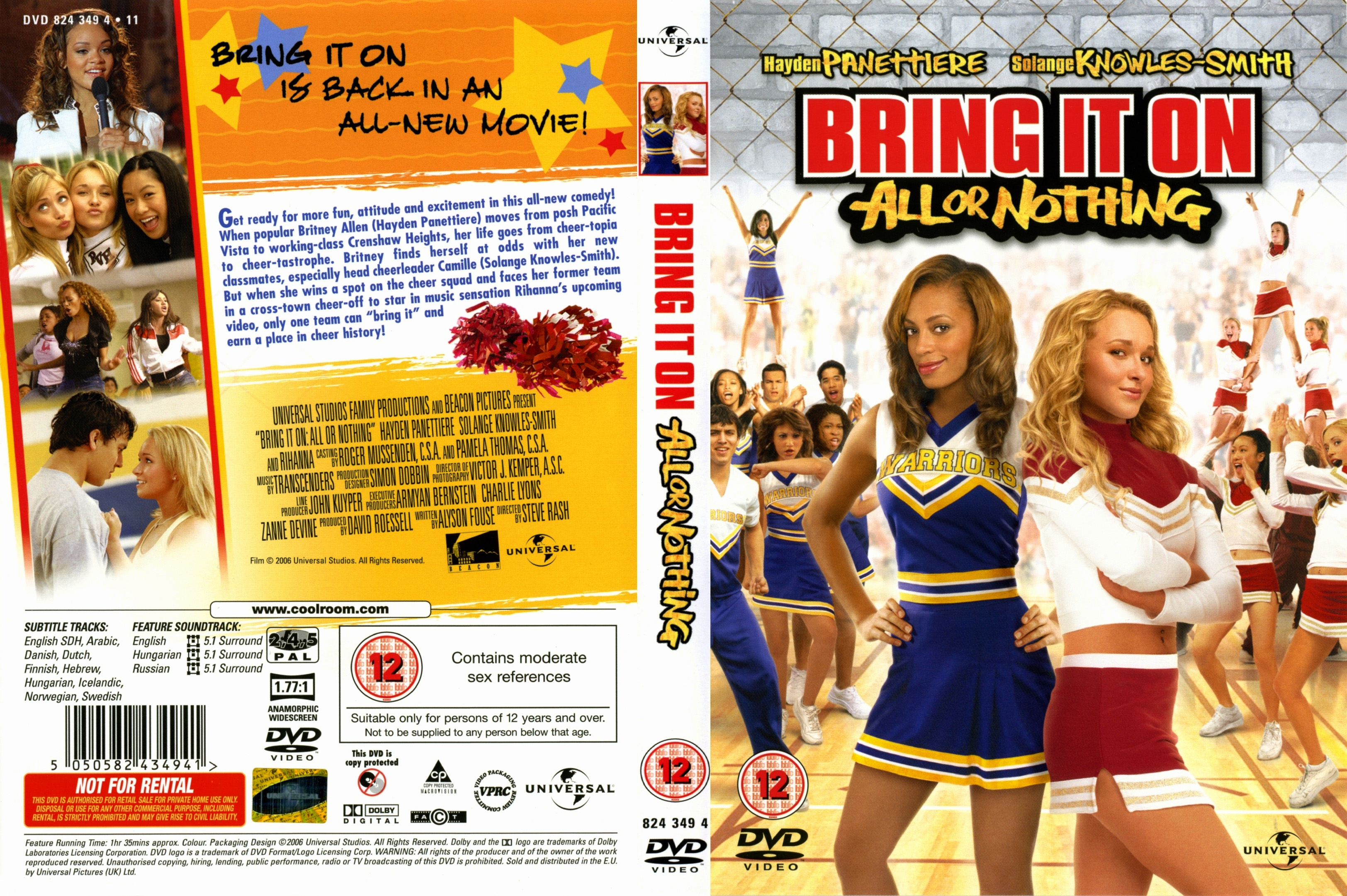 Jaquette DVD Bring it on