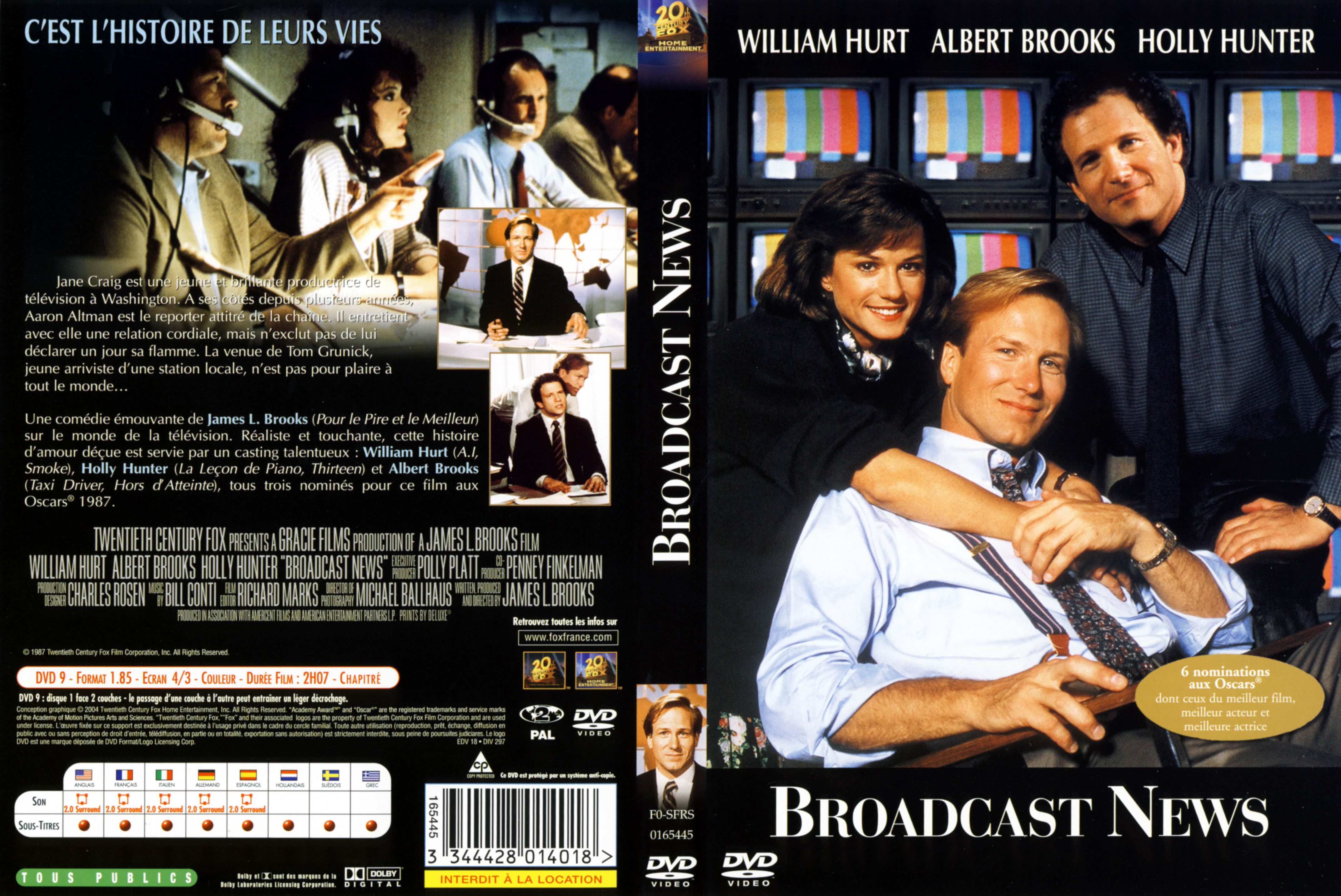 Jaquette DVD Broadcast news