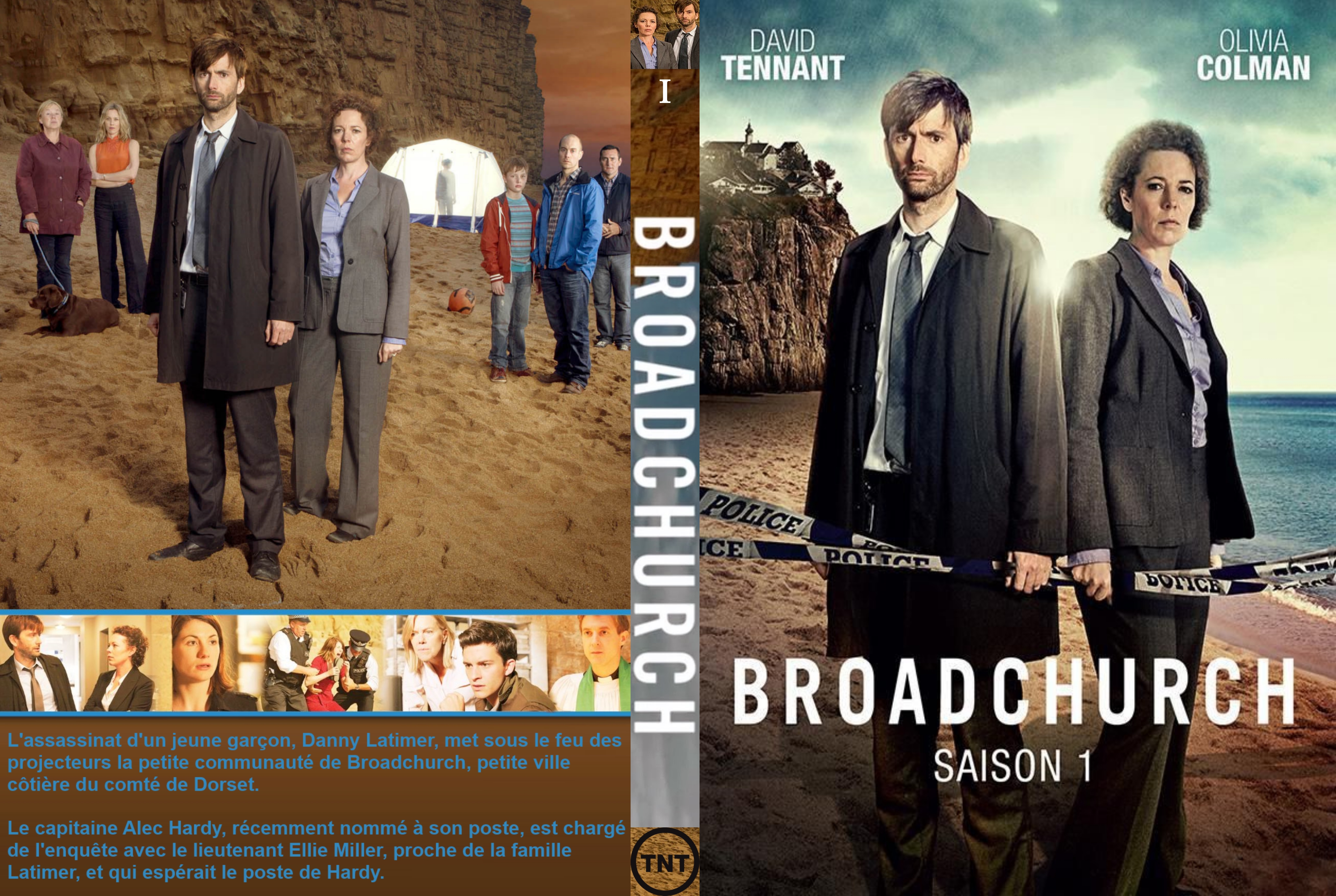 Jaquette DVD Broadchurch Saison 1 custom