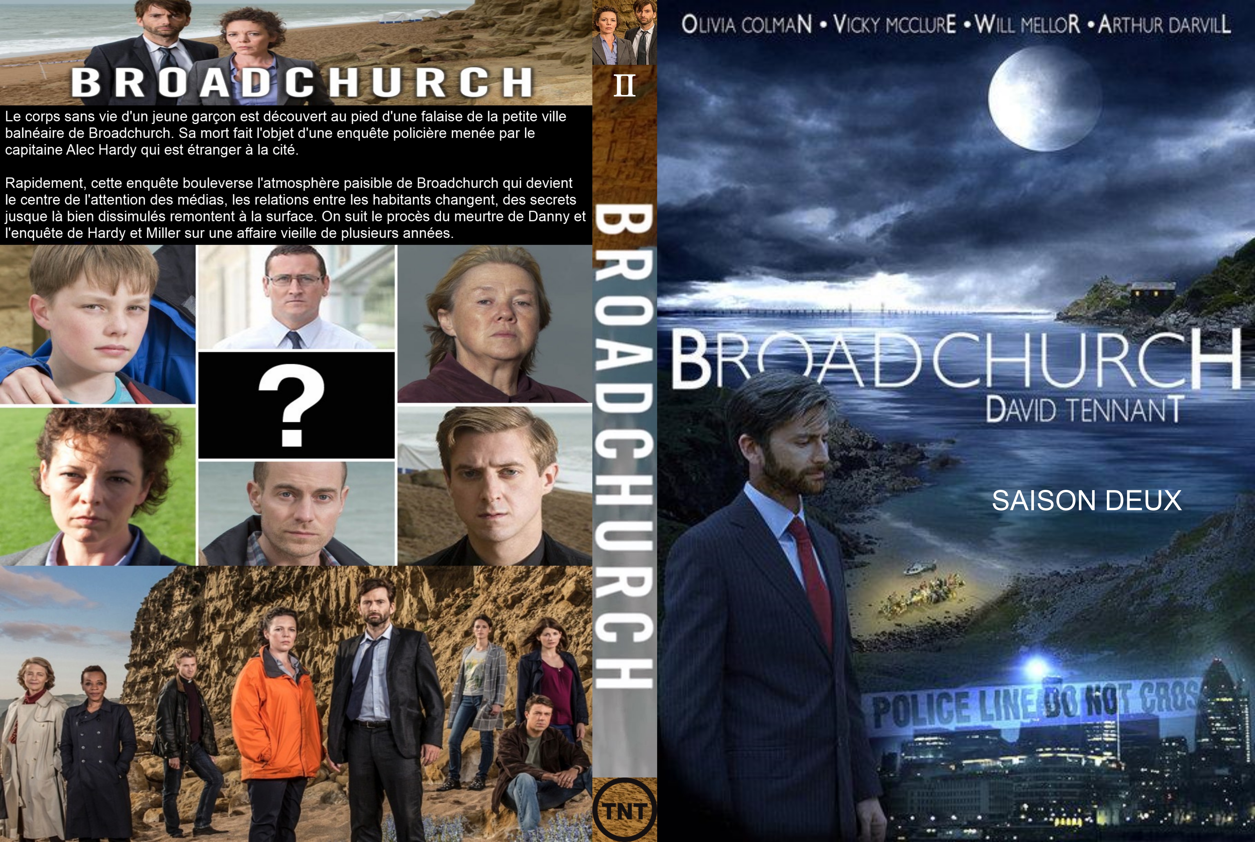 Jaquette DVD Broadchurch Saison 2 custom