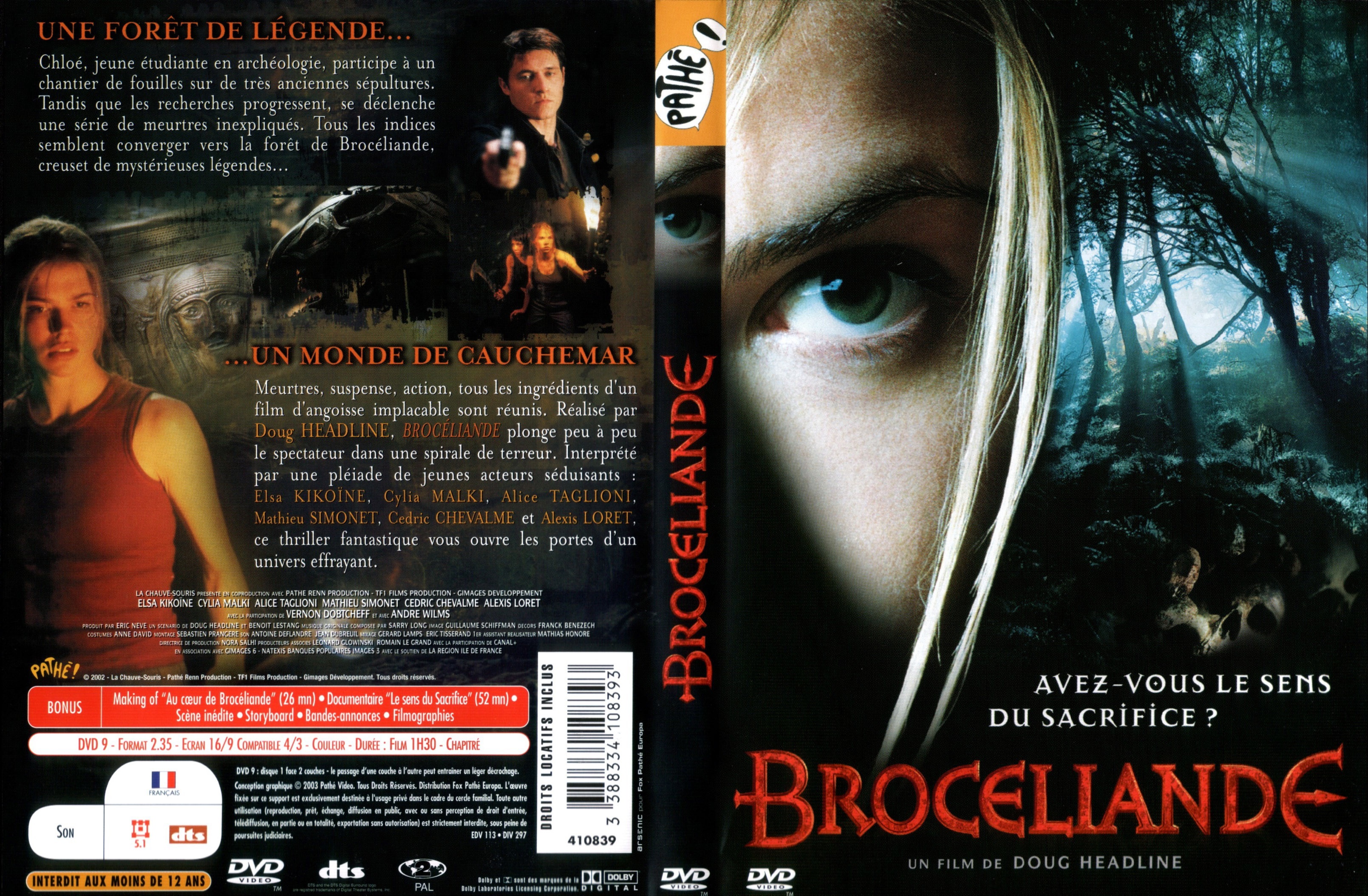 Jaquette DVD Broceliande