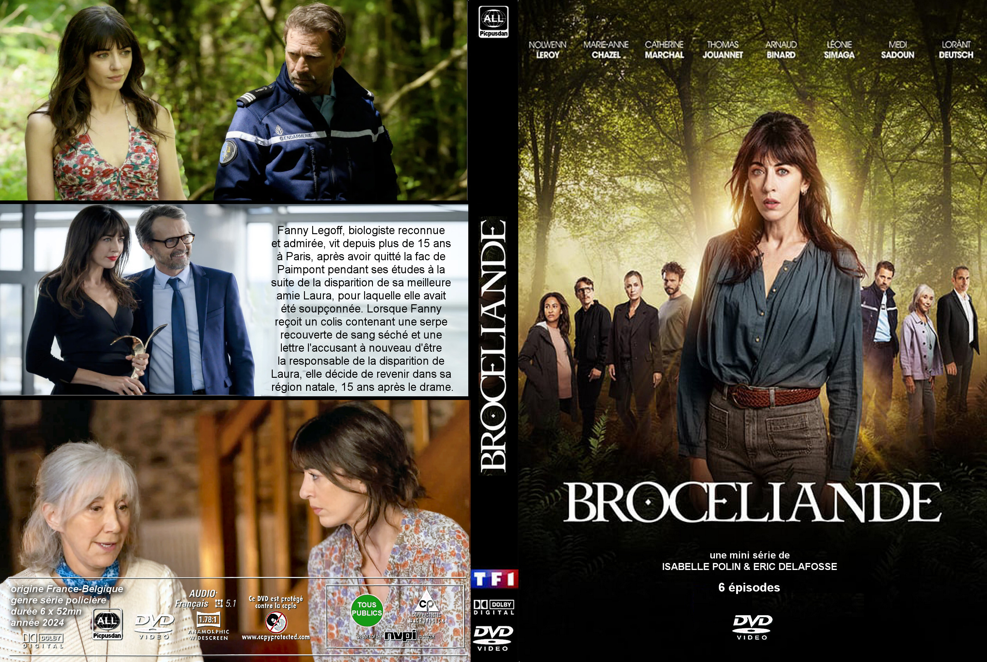 Jaquette DVD Broceliande custom