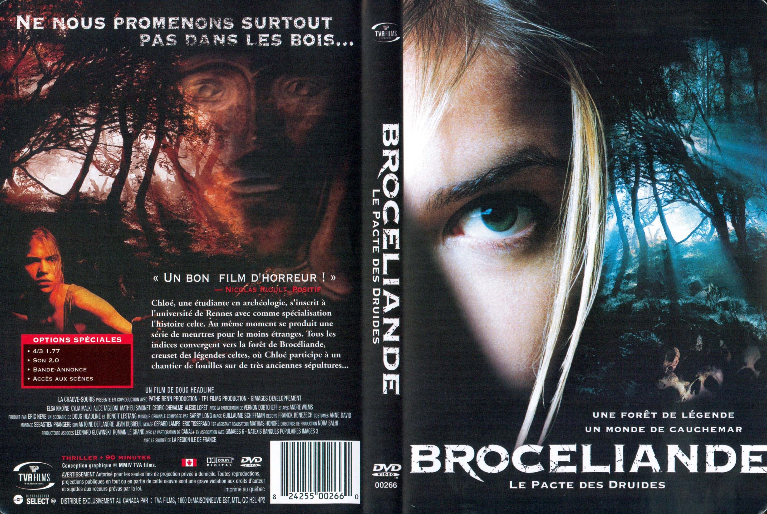 Jaquette DVD Broceliande v2