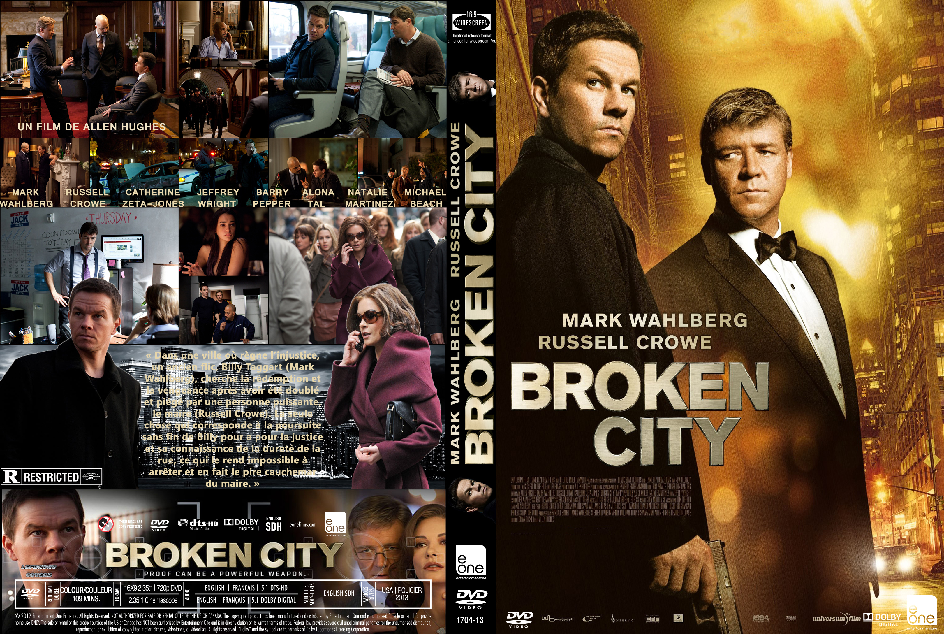 Jaquette DVD Broken City custom