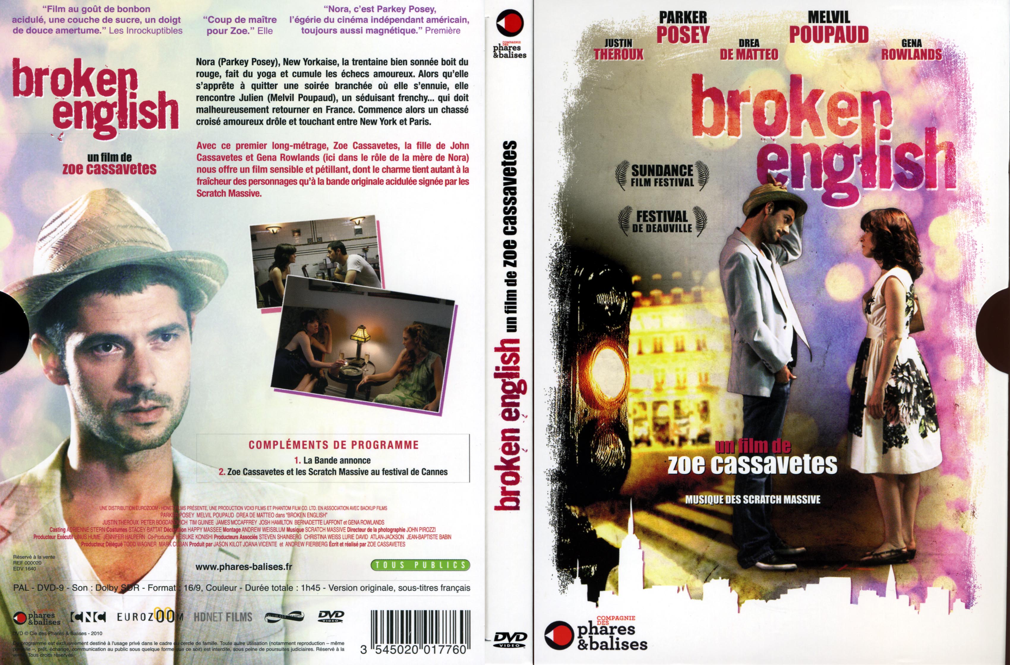 Jaquette DVD Broken english