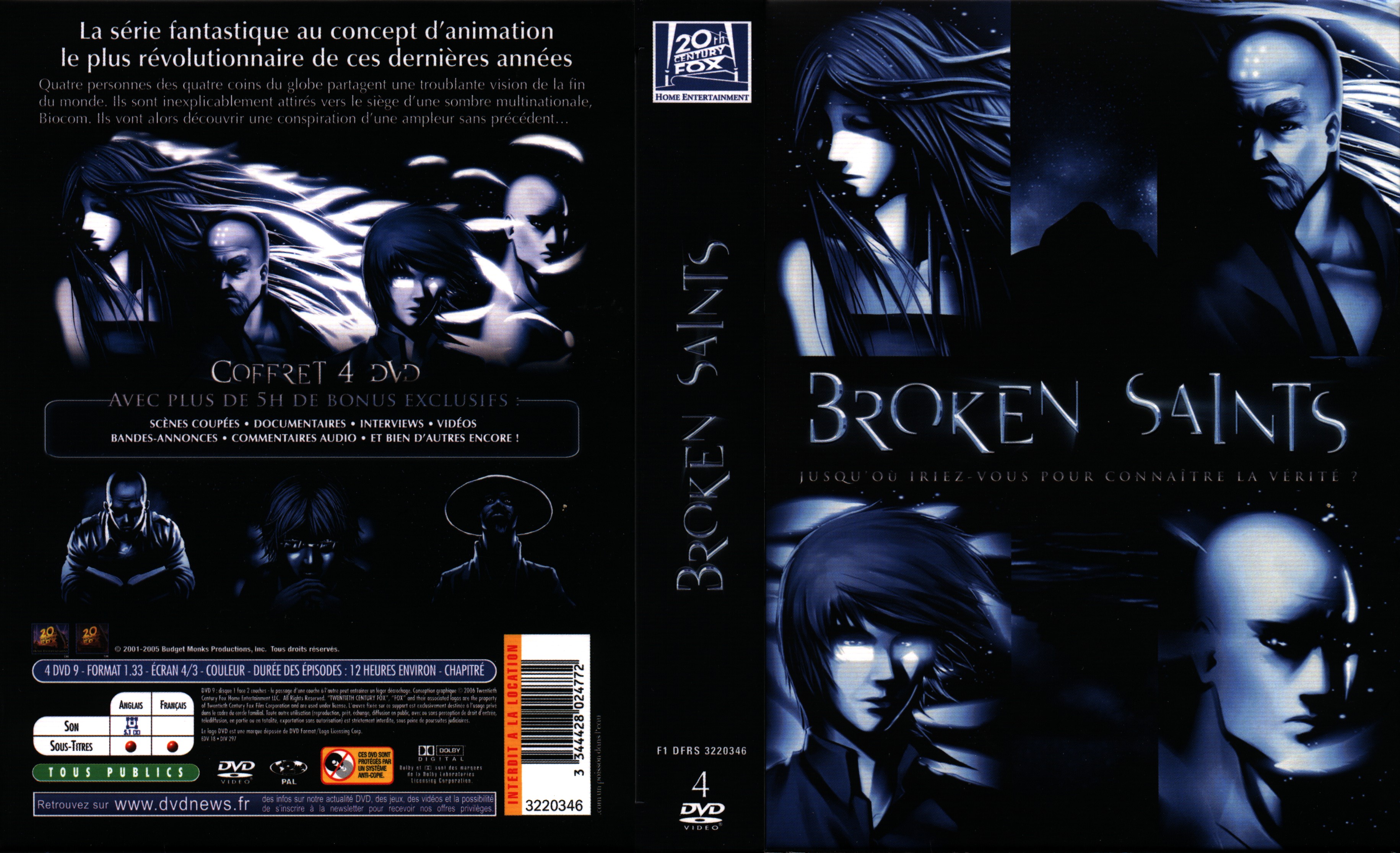 Jaquette DVD Broken saints COFFRET