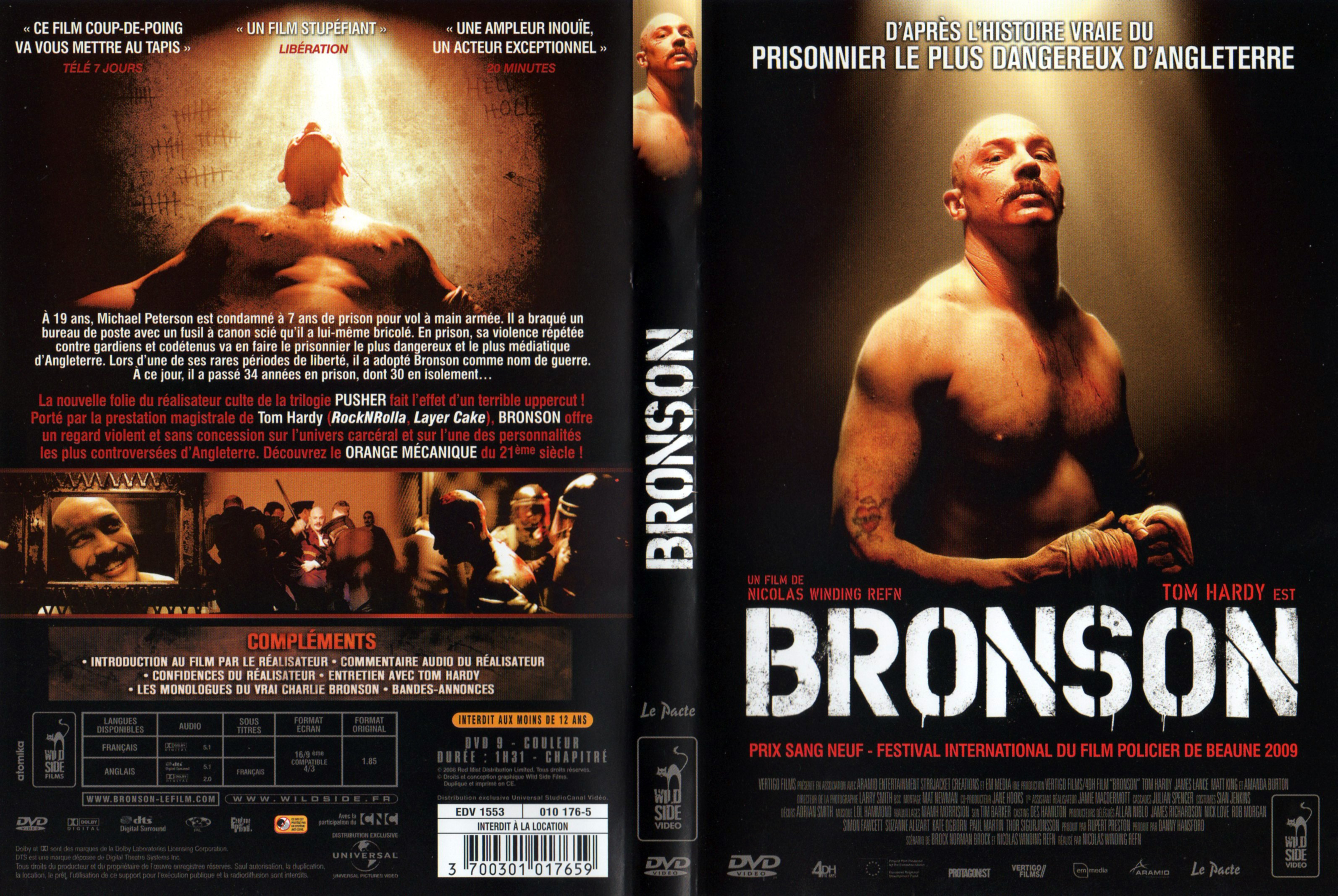 Jaquette DVD Bronson