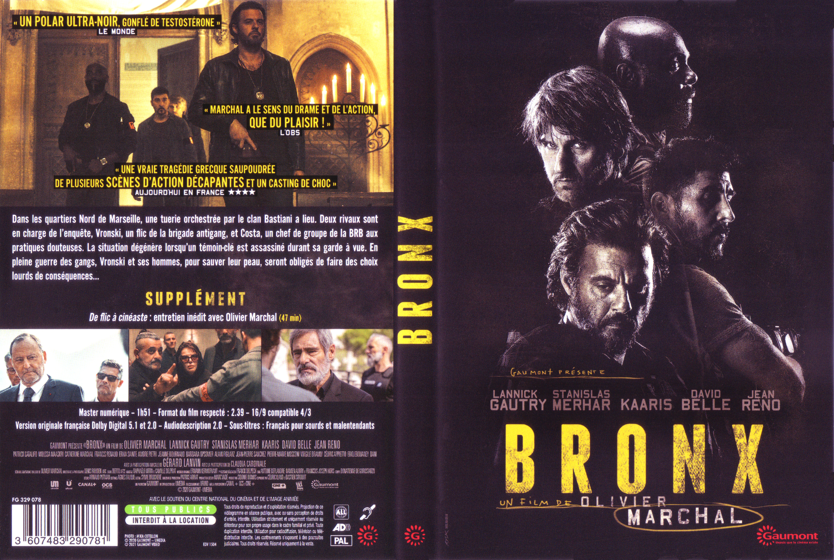 Jaquette DVD Bronx