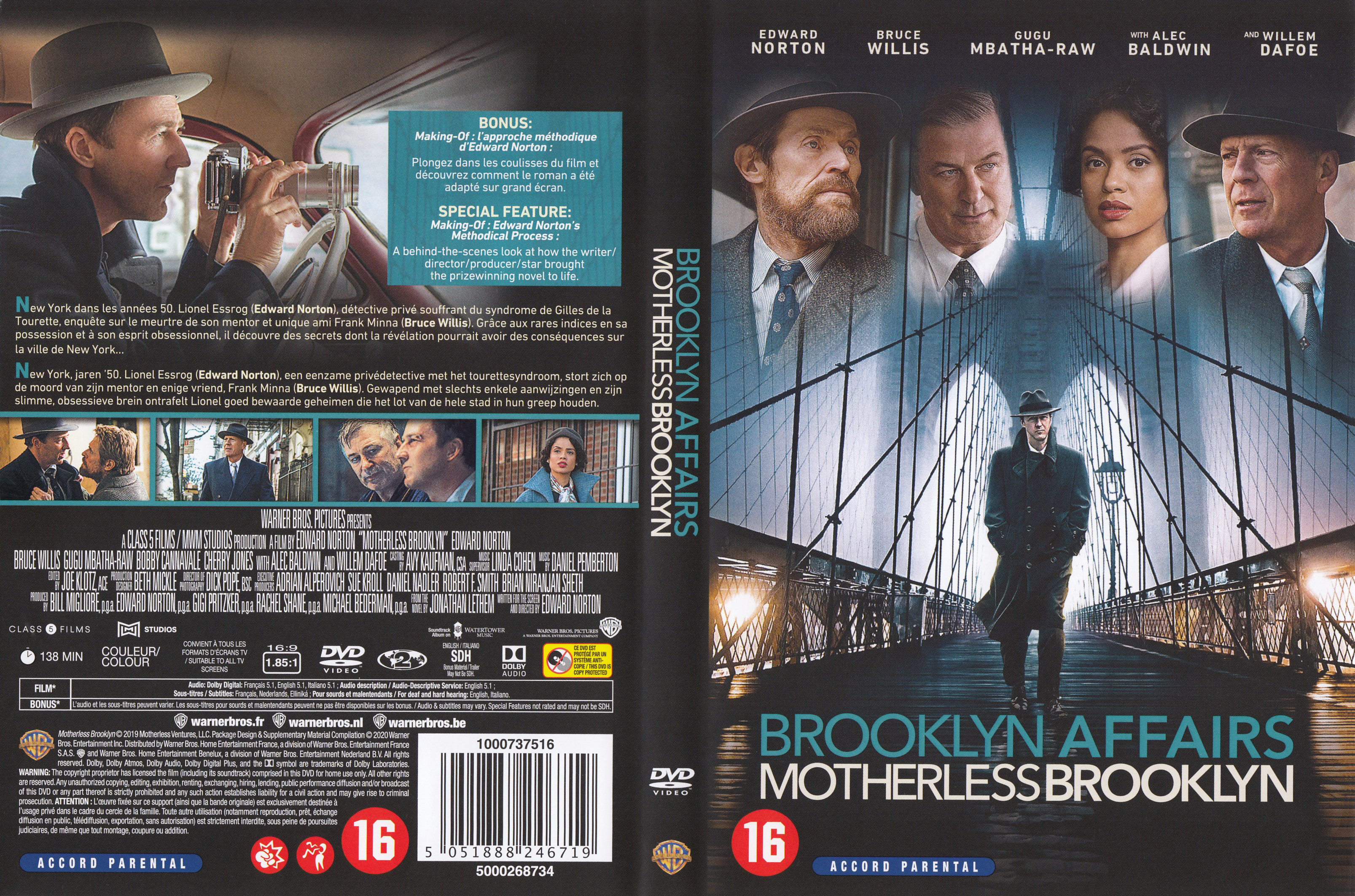 Jaquette DVD Brooklyn affairs