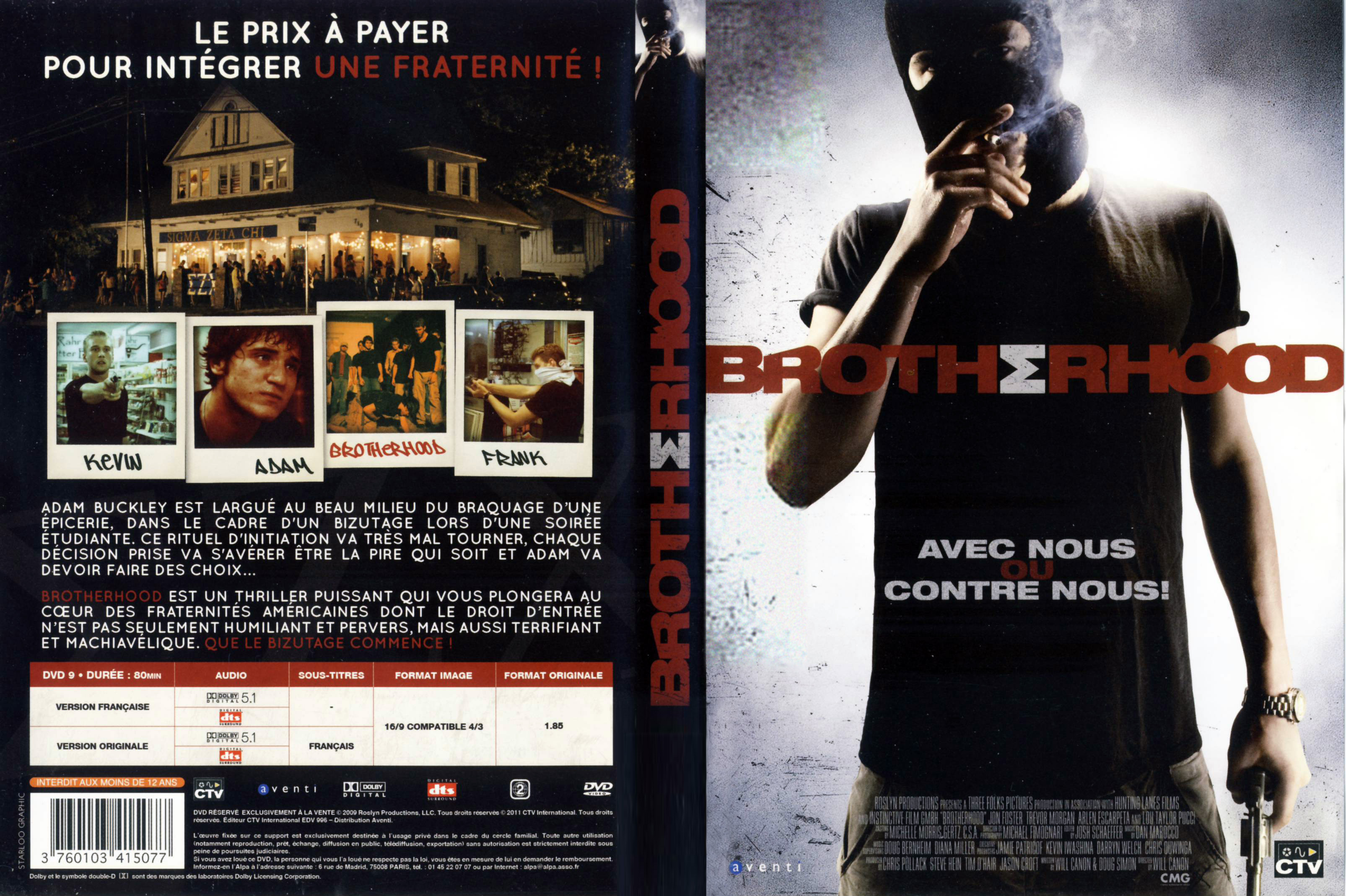 Jaquette DVD Brotherhood