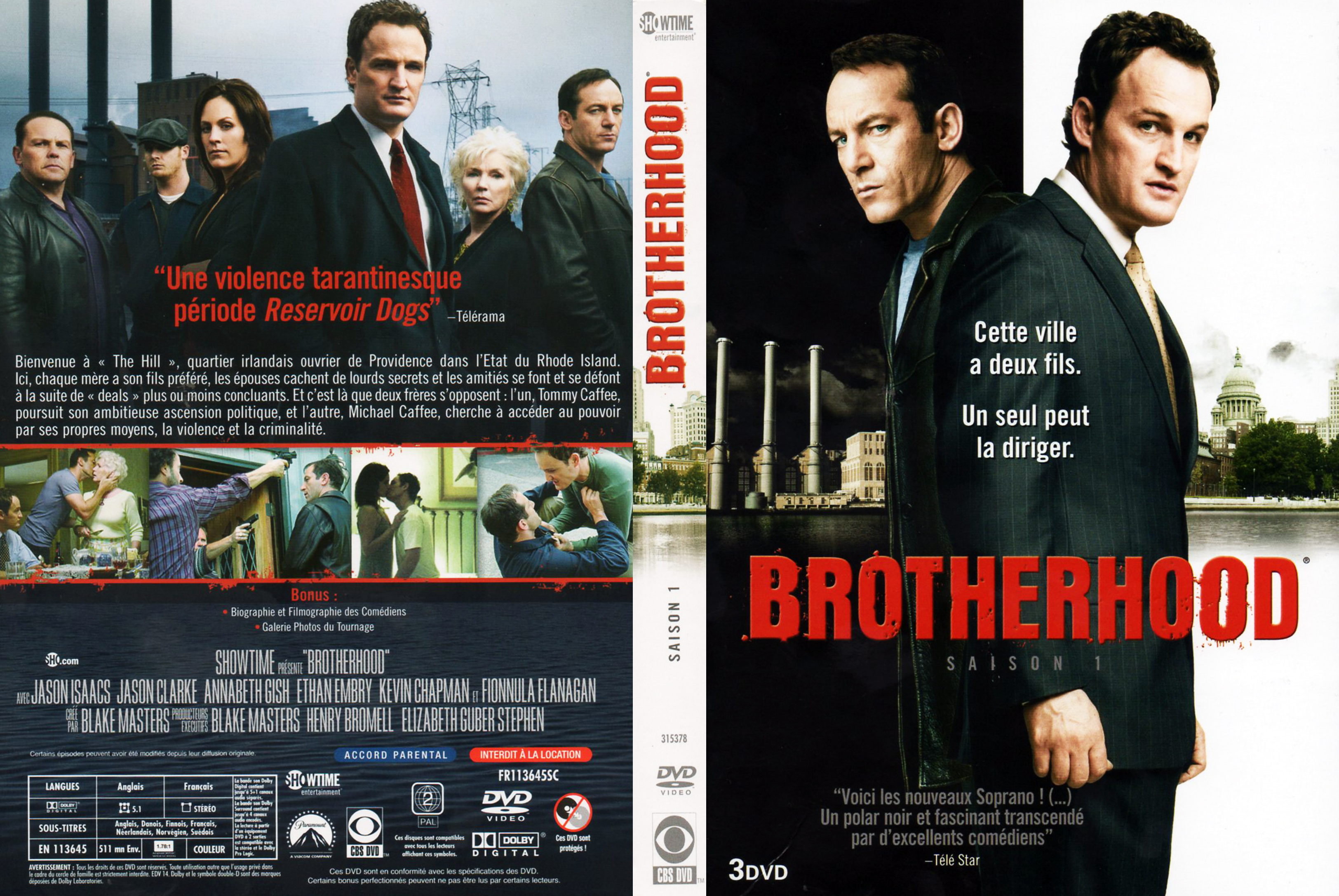 Jaquette DVD Brotherhood saison 1