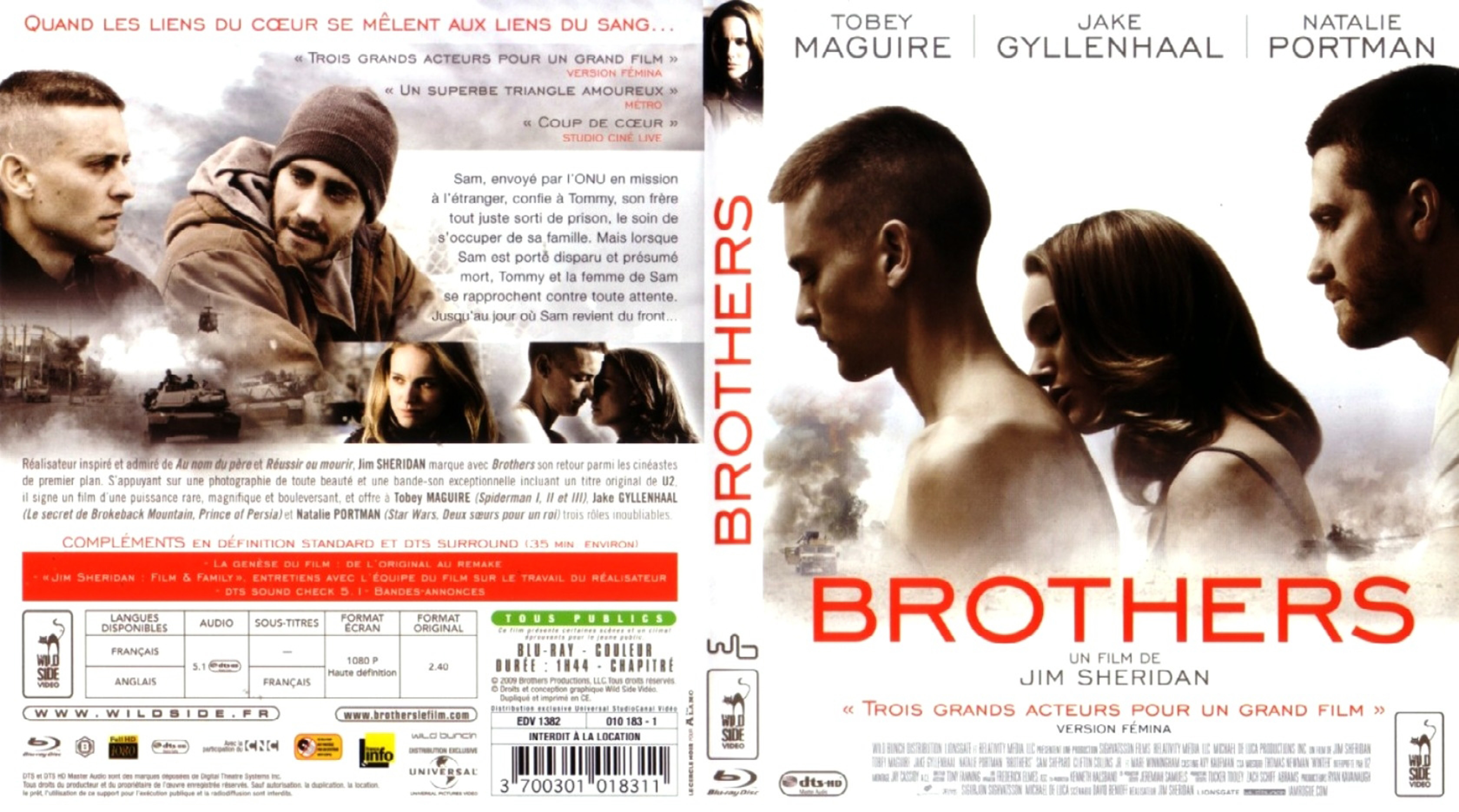 Jaquette DVD Brothers (BLU-RAY)