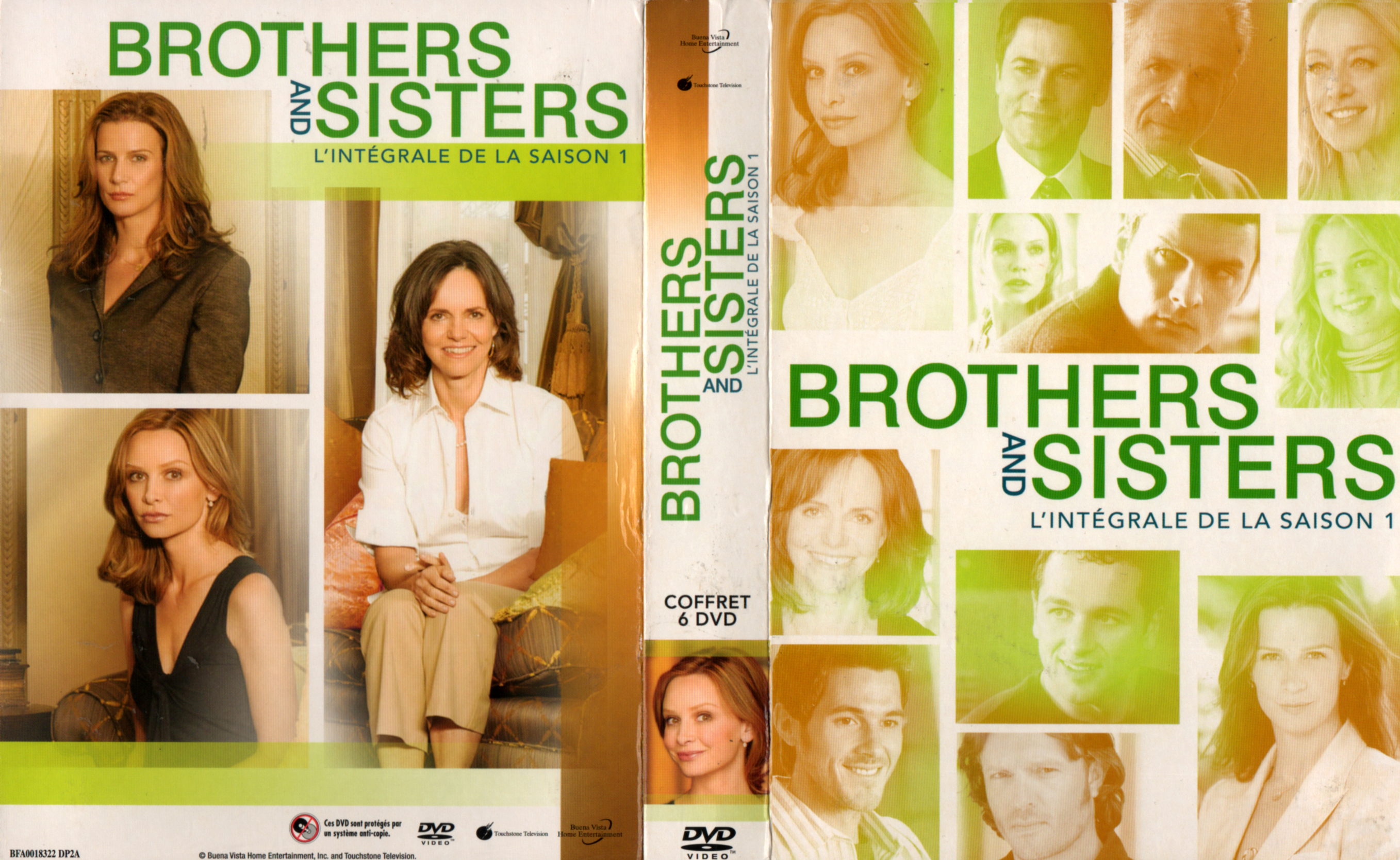 Jaquette DVD Brothers and Sisters Saison 1