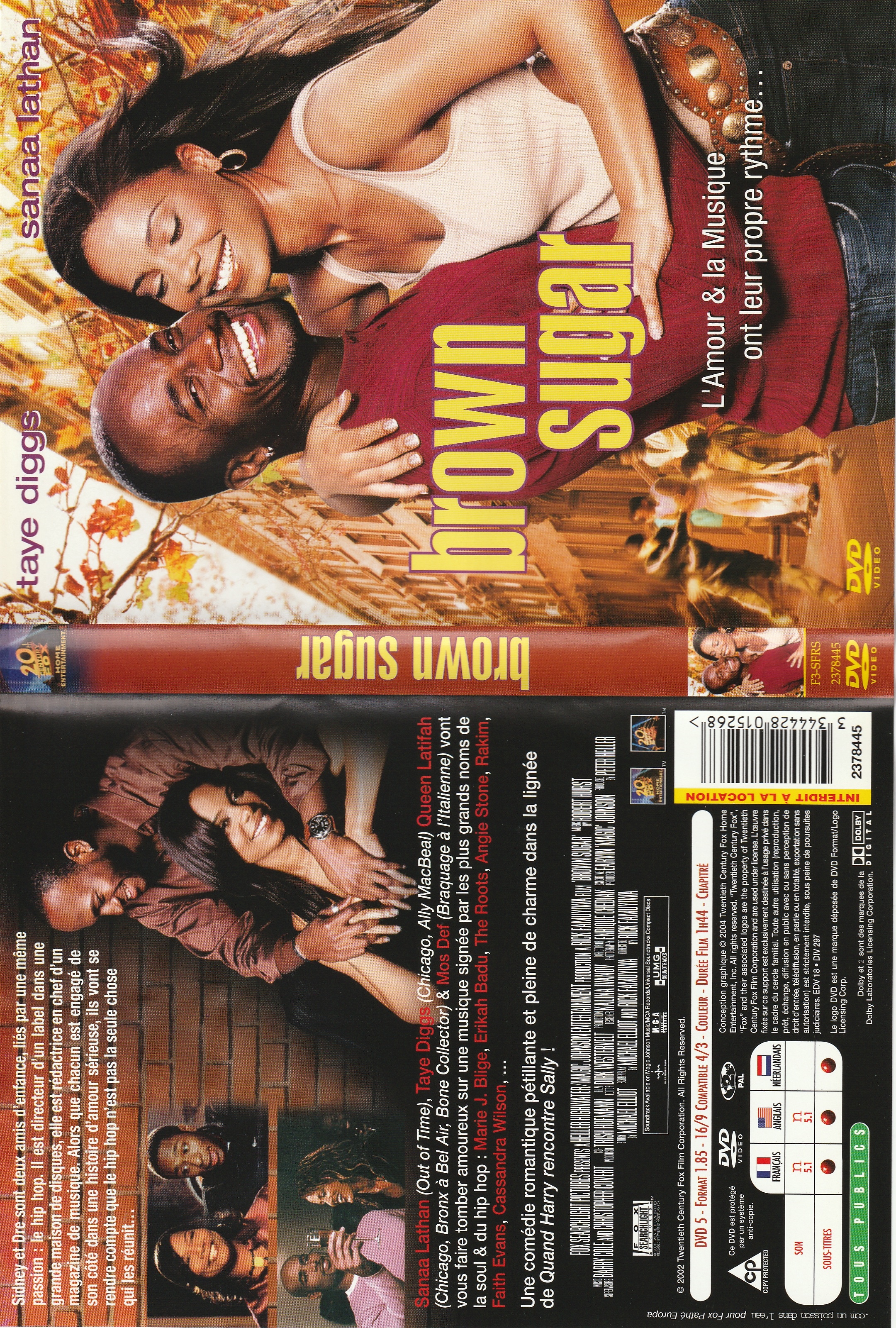 Jaquette DVD Brown sugar