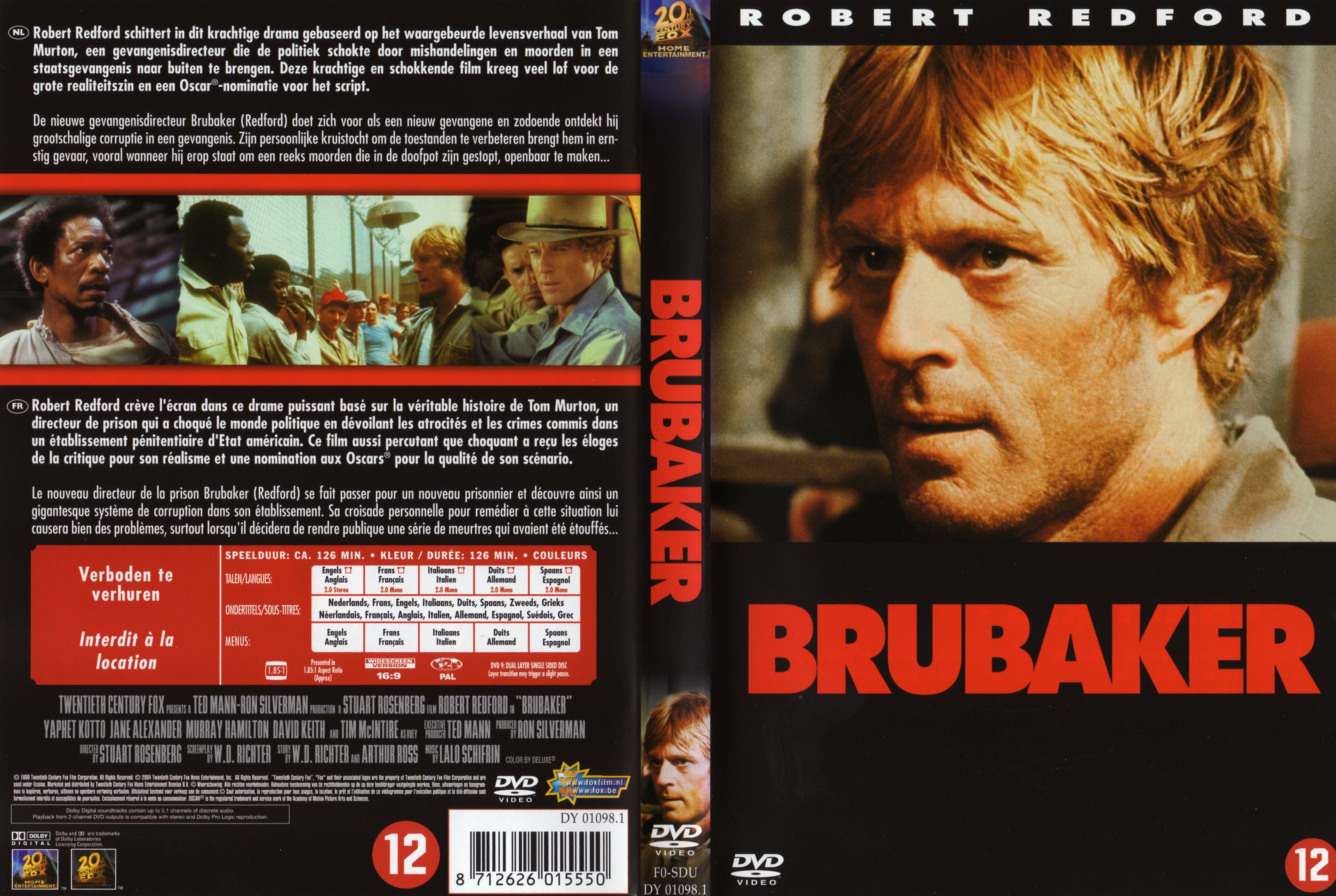 Jaquette DVD Brubaker v2