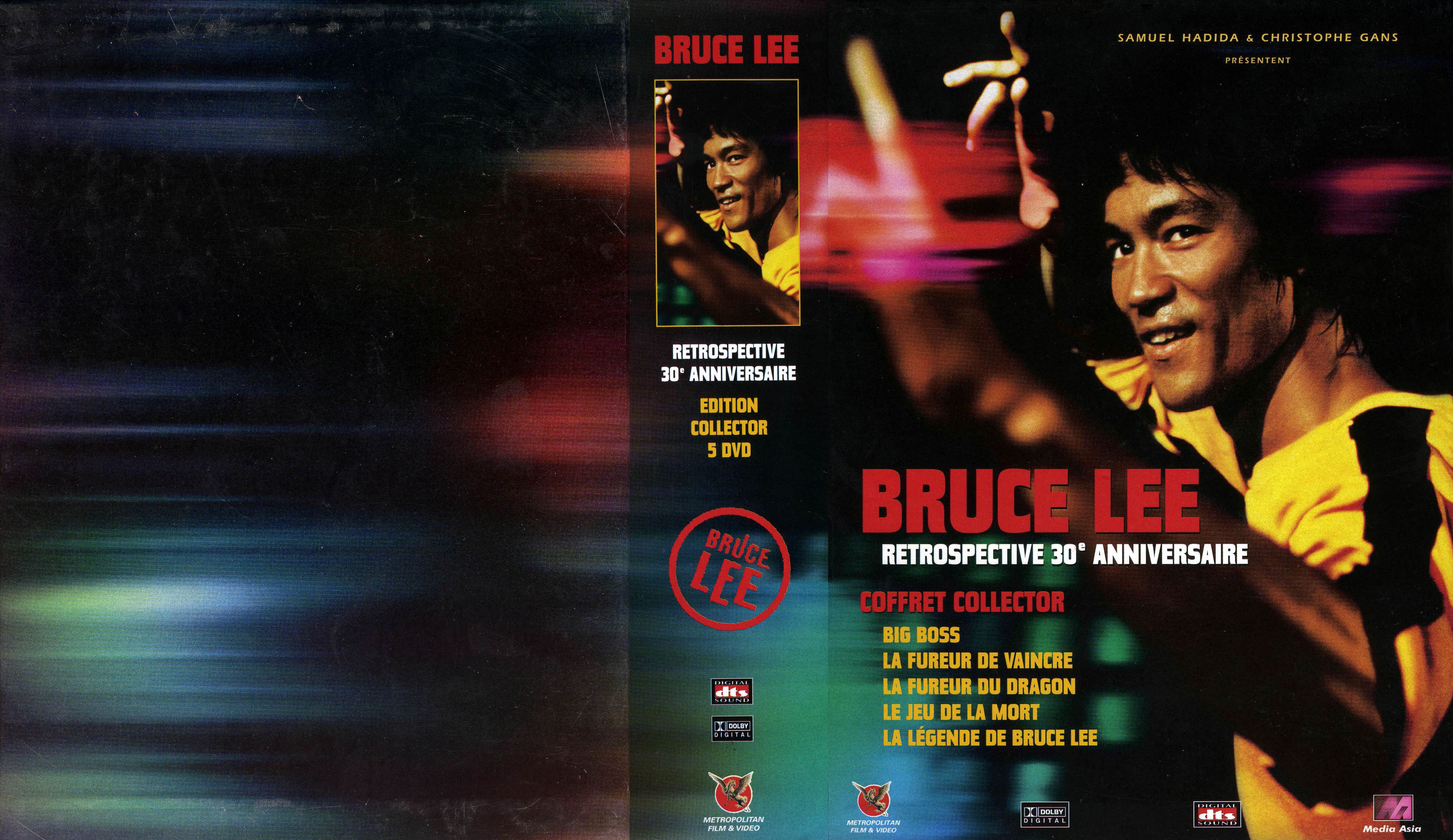 Jaquette DVD Bruce Lee COFFRET