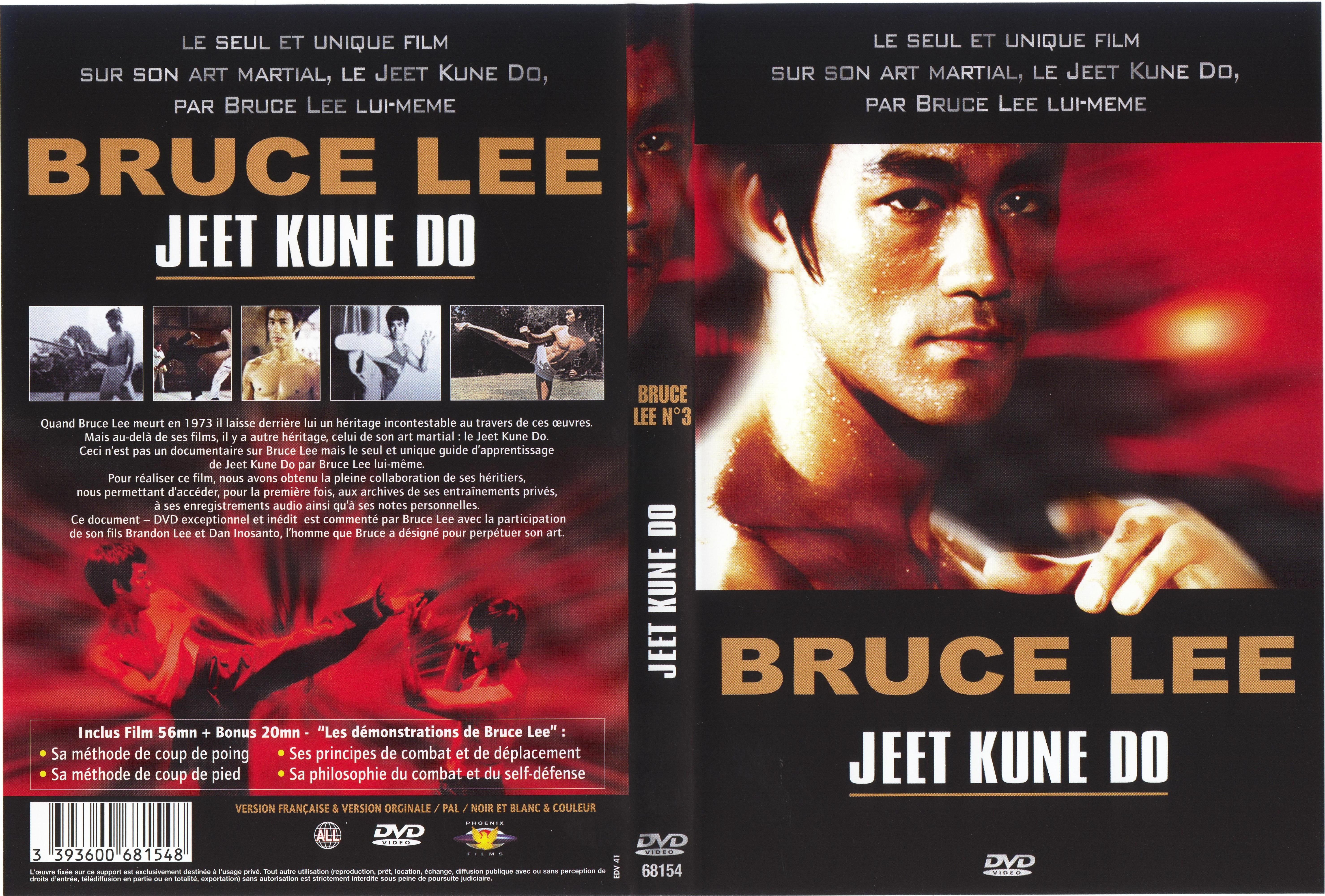 Jaquette DVD Bruce Lee - jeet kune do