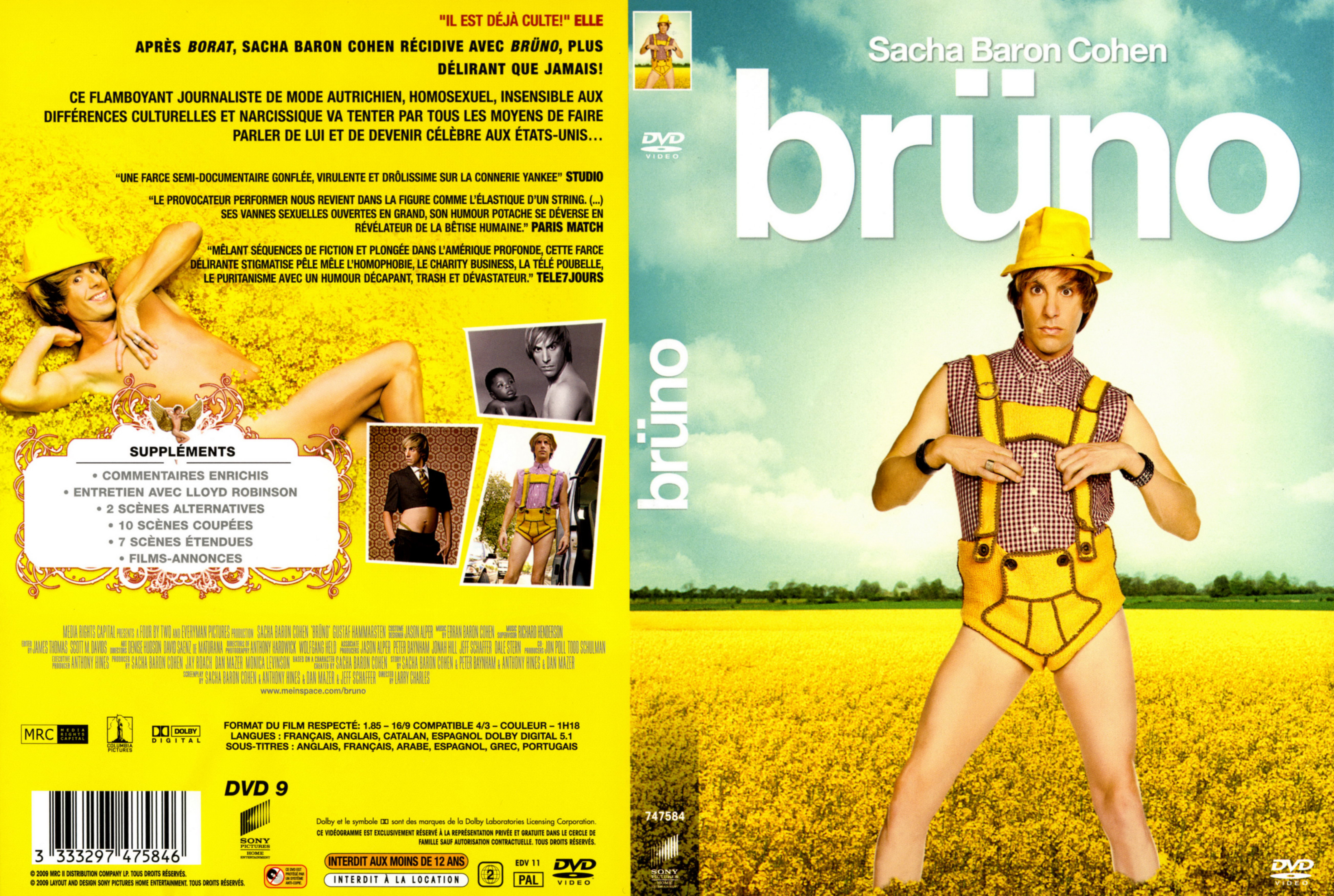 Jaquette DVD Bruno