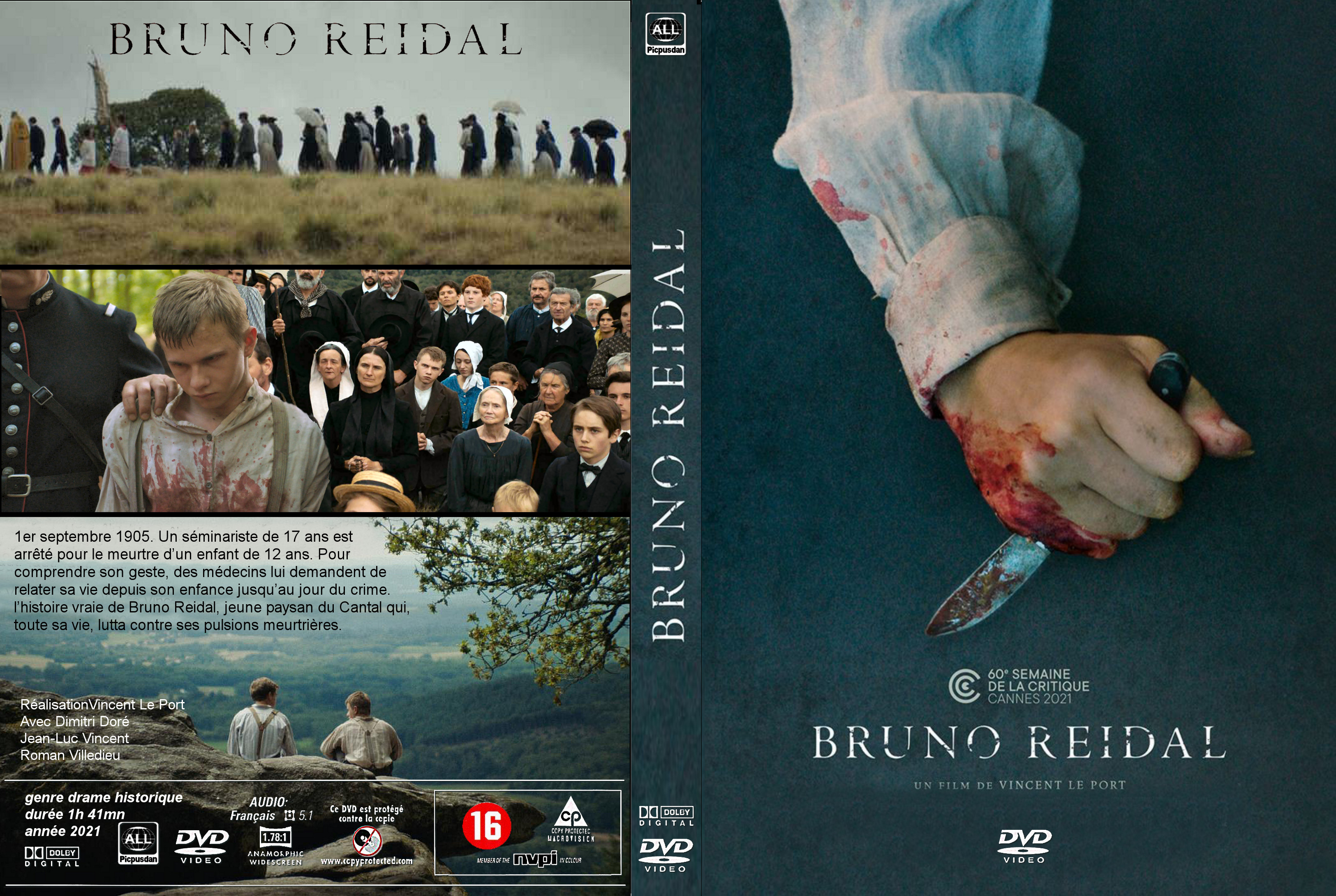 Jaquette DVD Bruno reidal custom