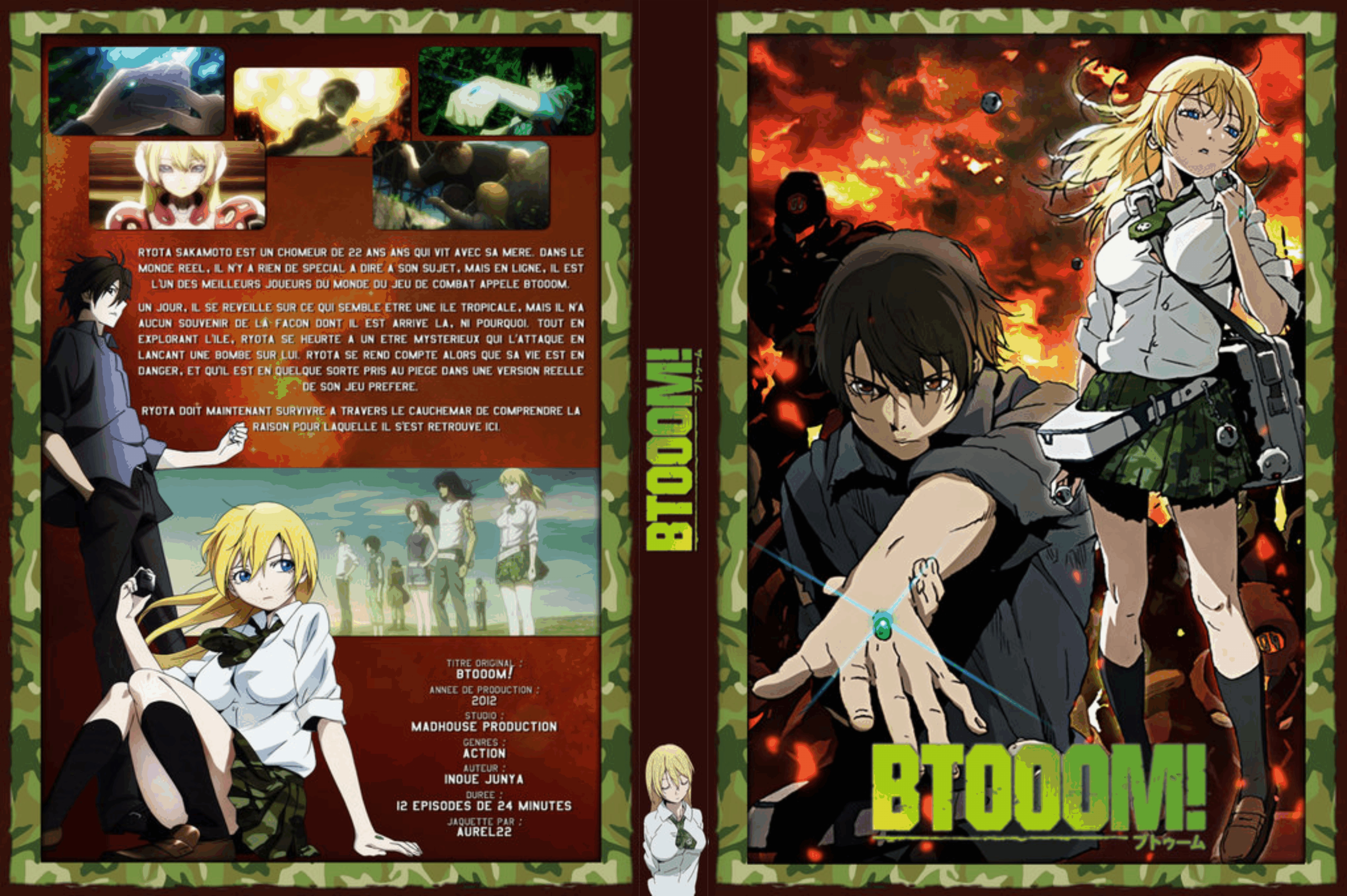 Jaquette DVD Btooom