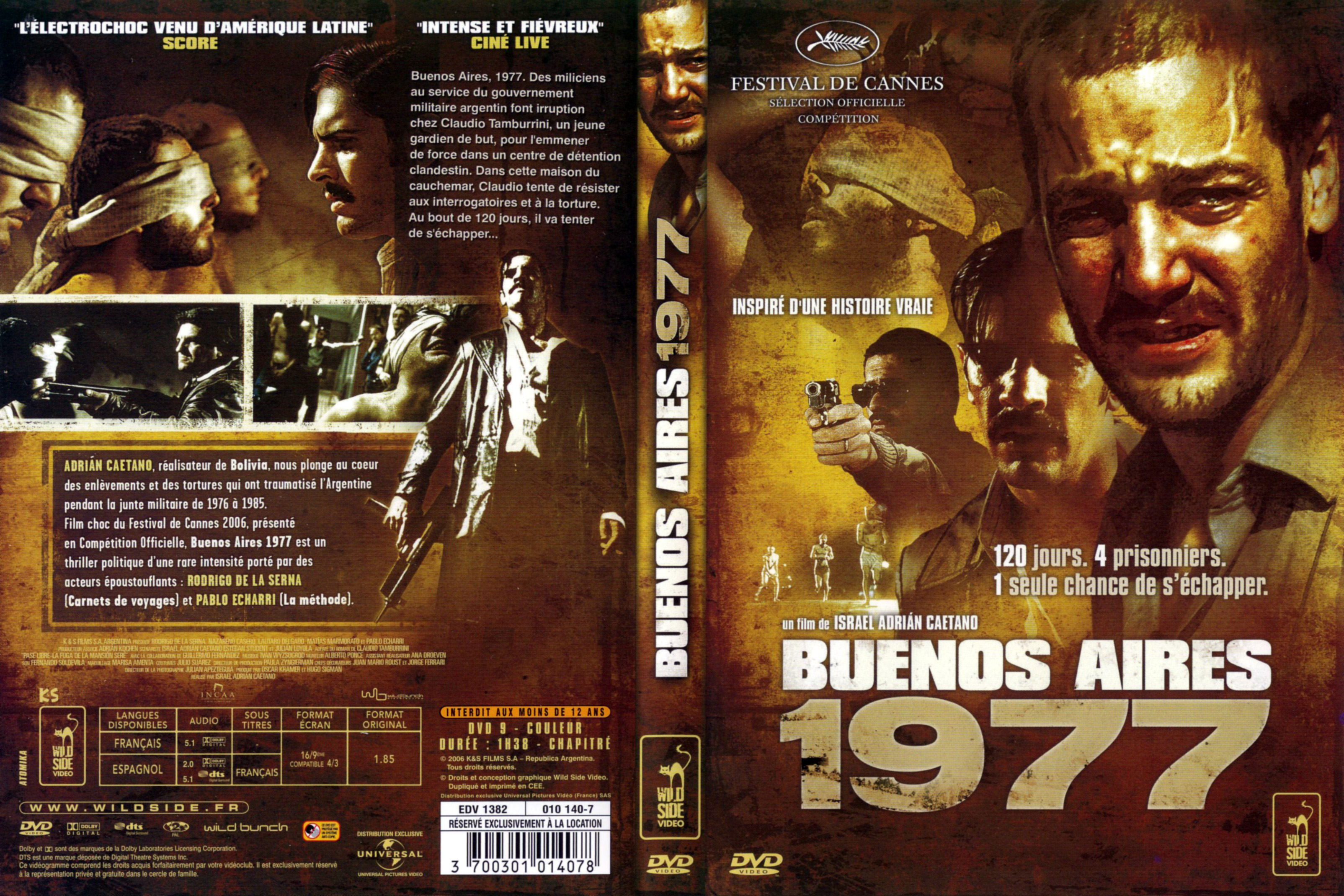 Jaquette DVD Buenos aires 1977