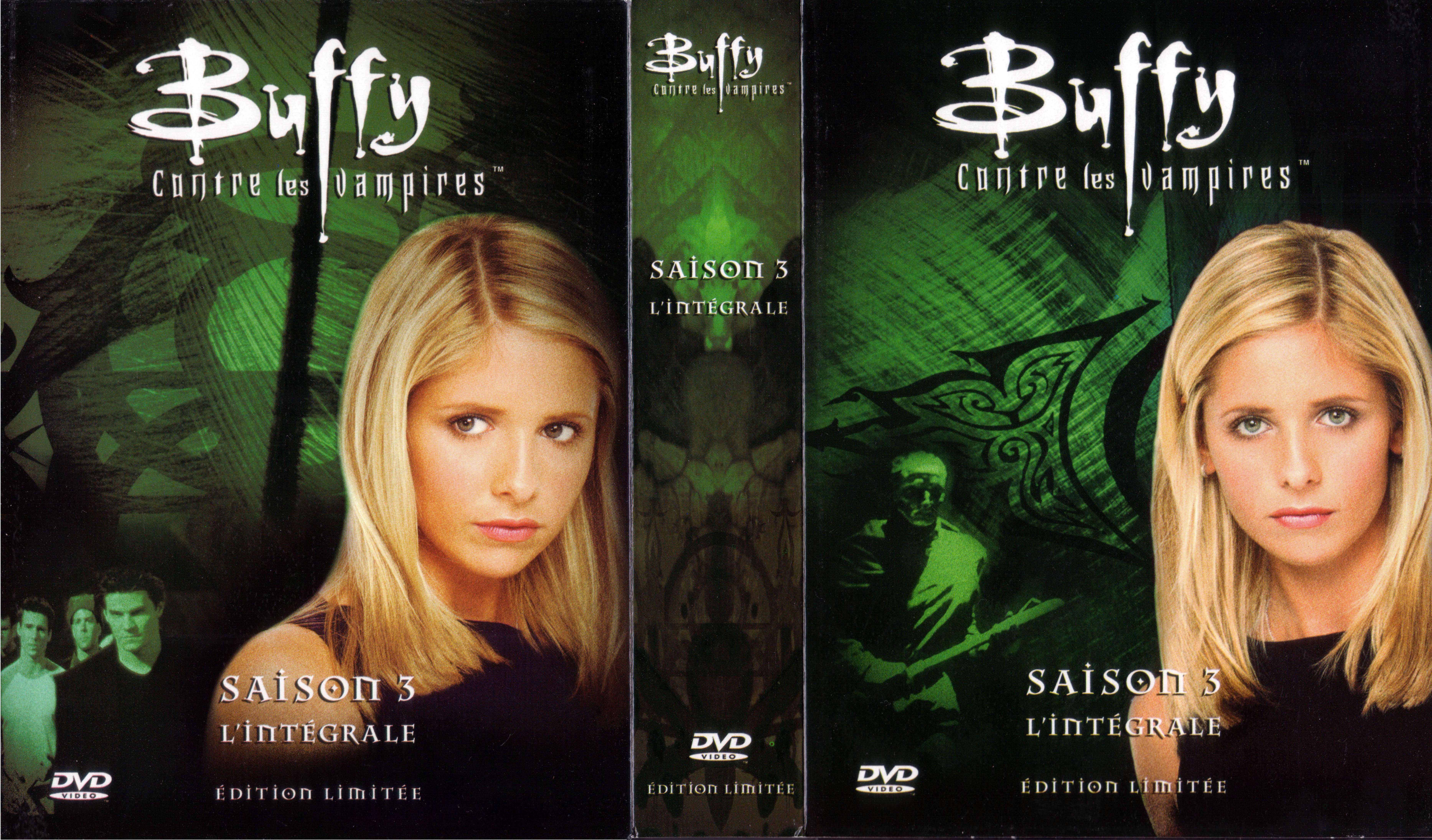 Jaquette DVD Buffy contre les vampires Saison 3 COFFRET