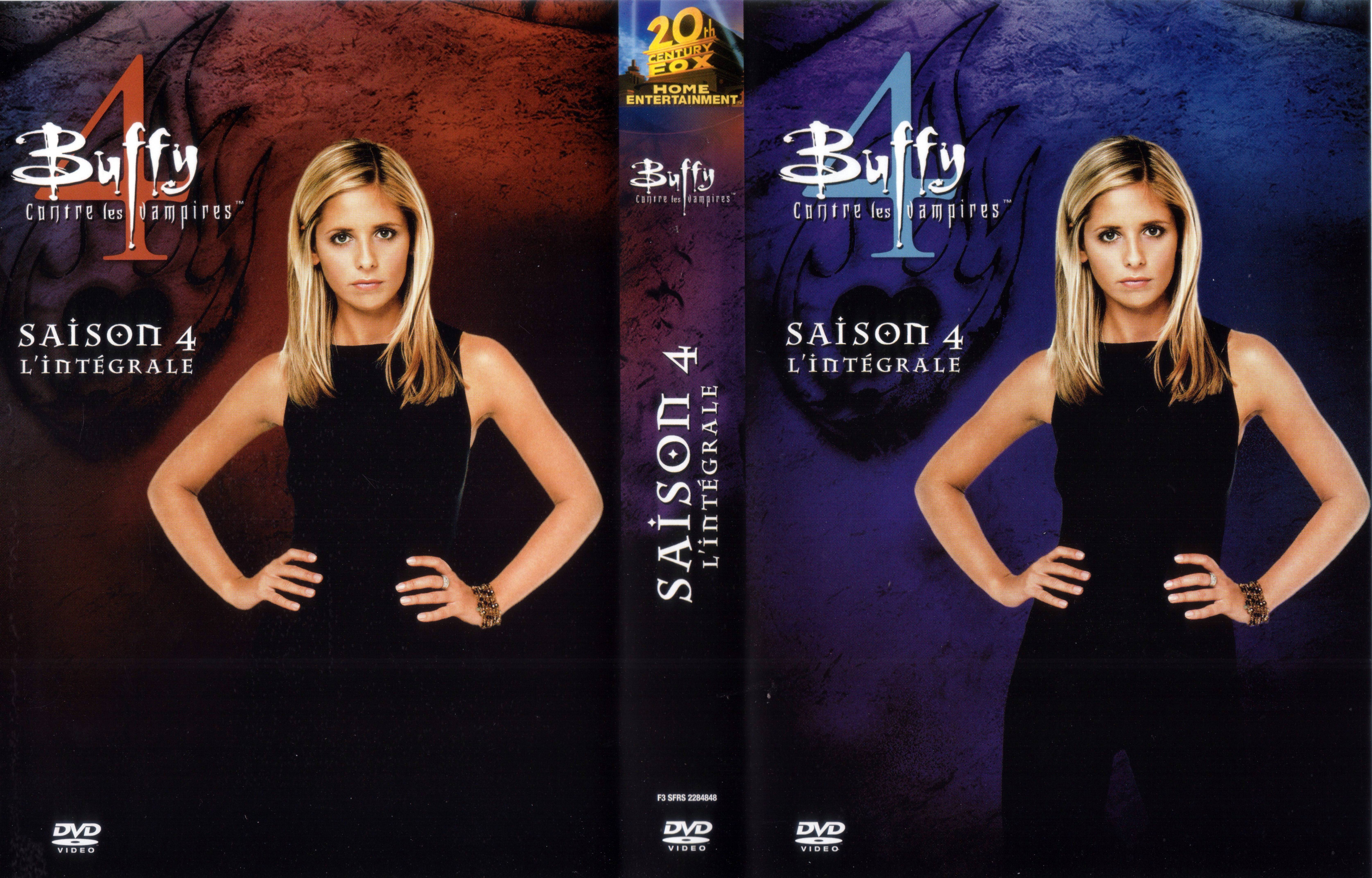 Jaquette DVD Buffy contre les vampires Saison 4 COFFRET