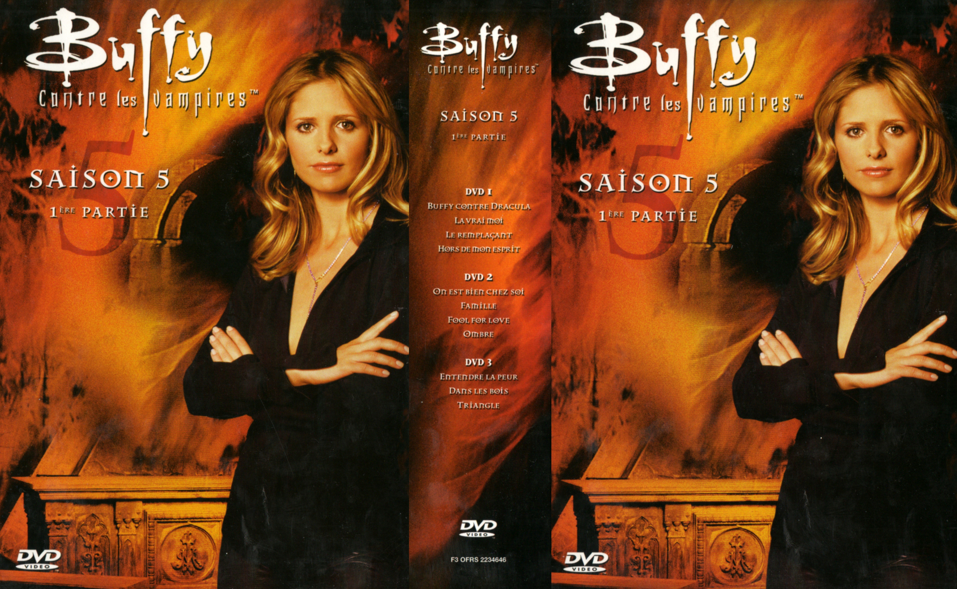 Jaquette DVD Buffy contre les vampires Saison 5 vol 1 COFFRET