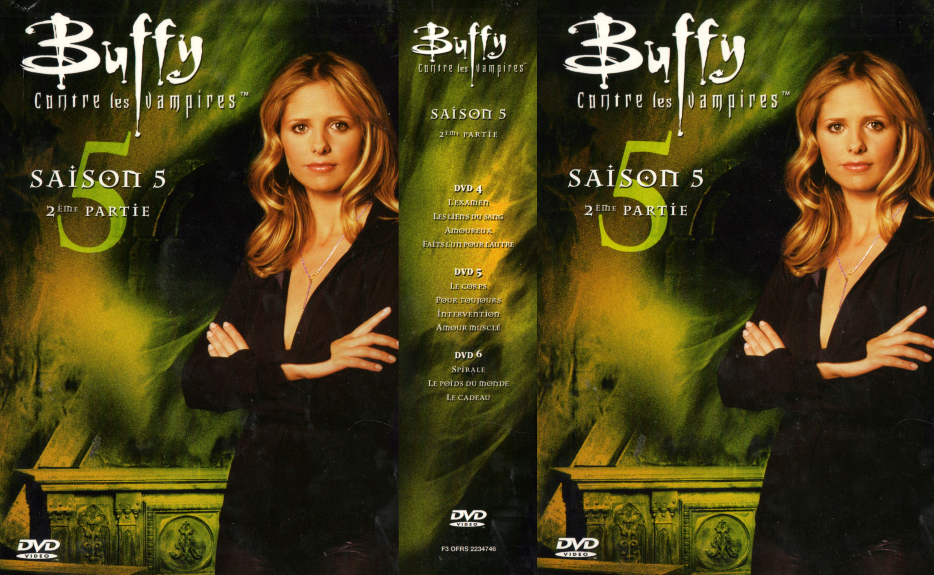 Jaquette DVD Buffy contre les vampires Saison 5 vol 2 COFFRET