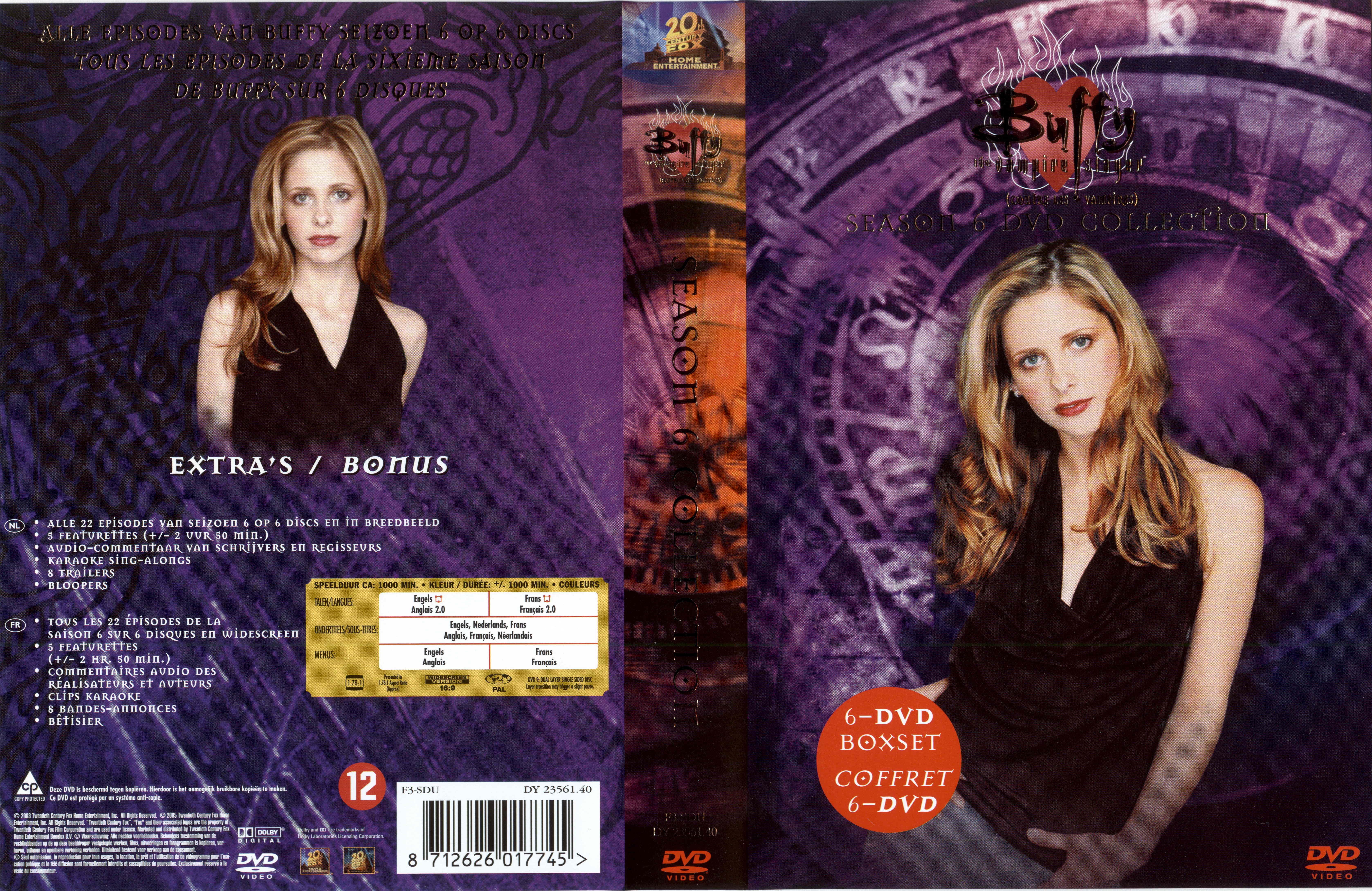 Jaquette DVD Buffy contre les vampires Saison 6 COFFRET