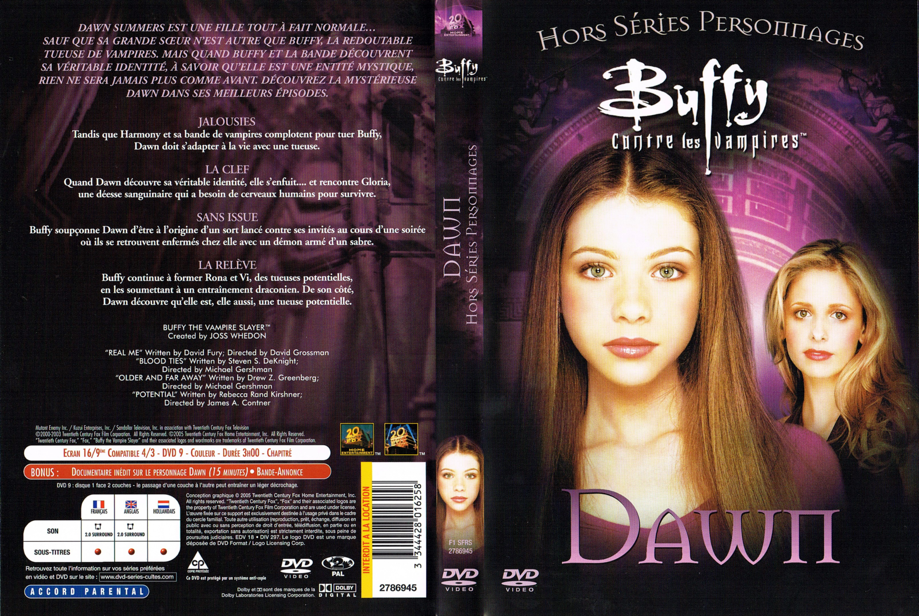 Jaquette DVD Buffy contre les vampires Special Dawn