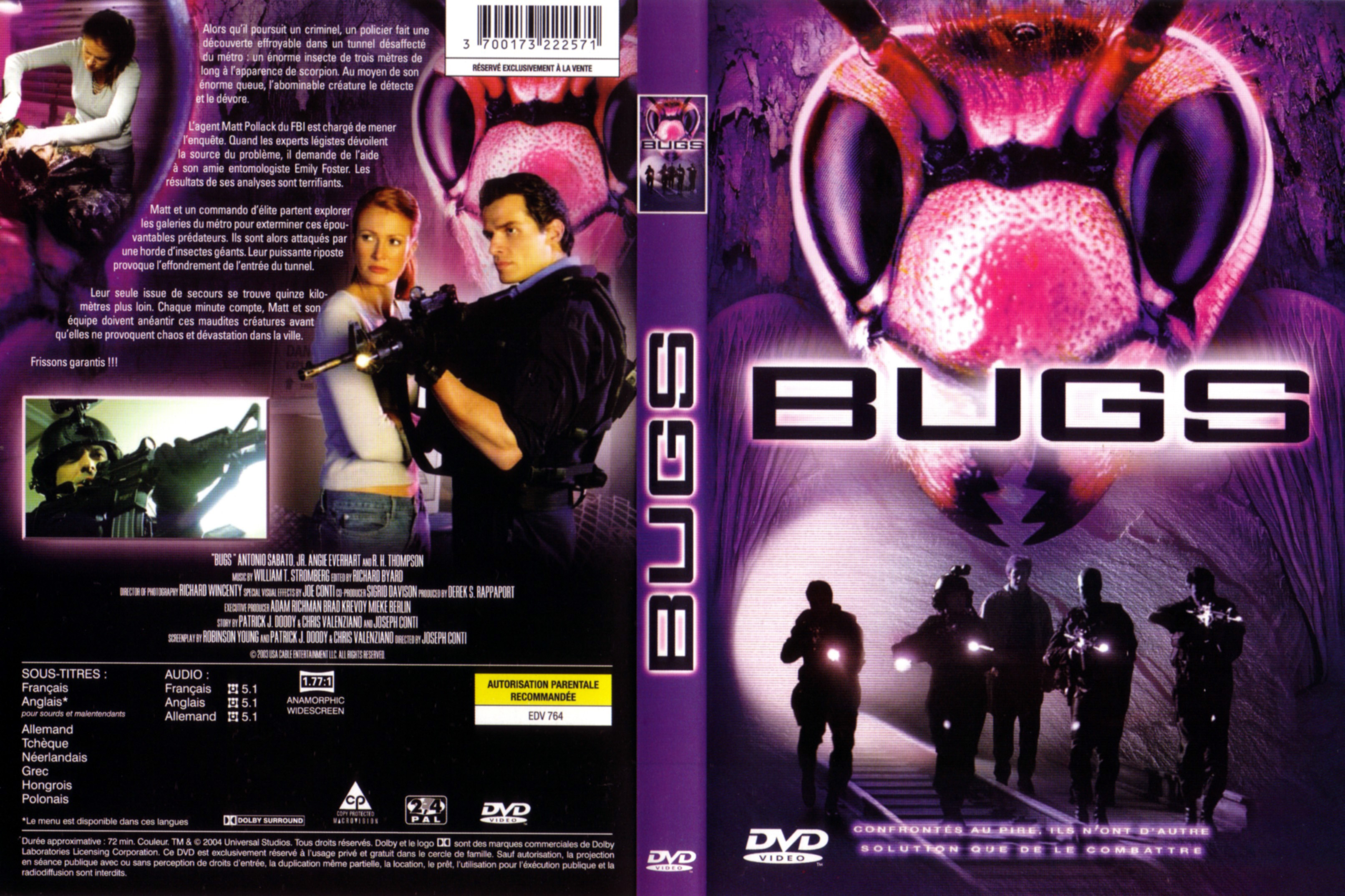 Jaquette DVD Bugs