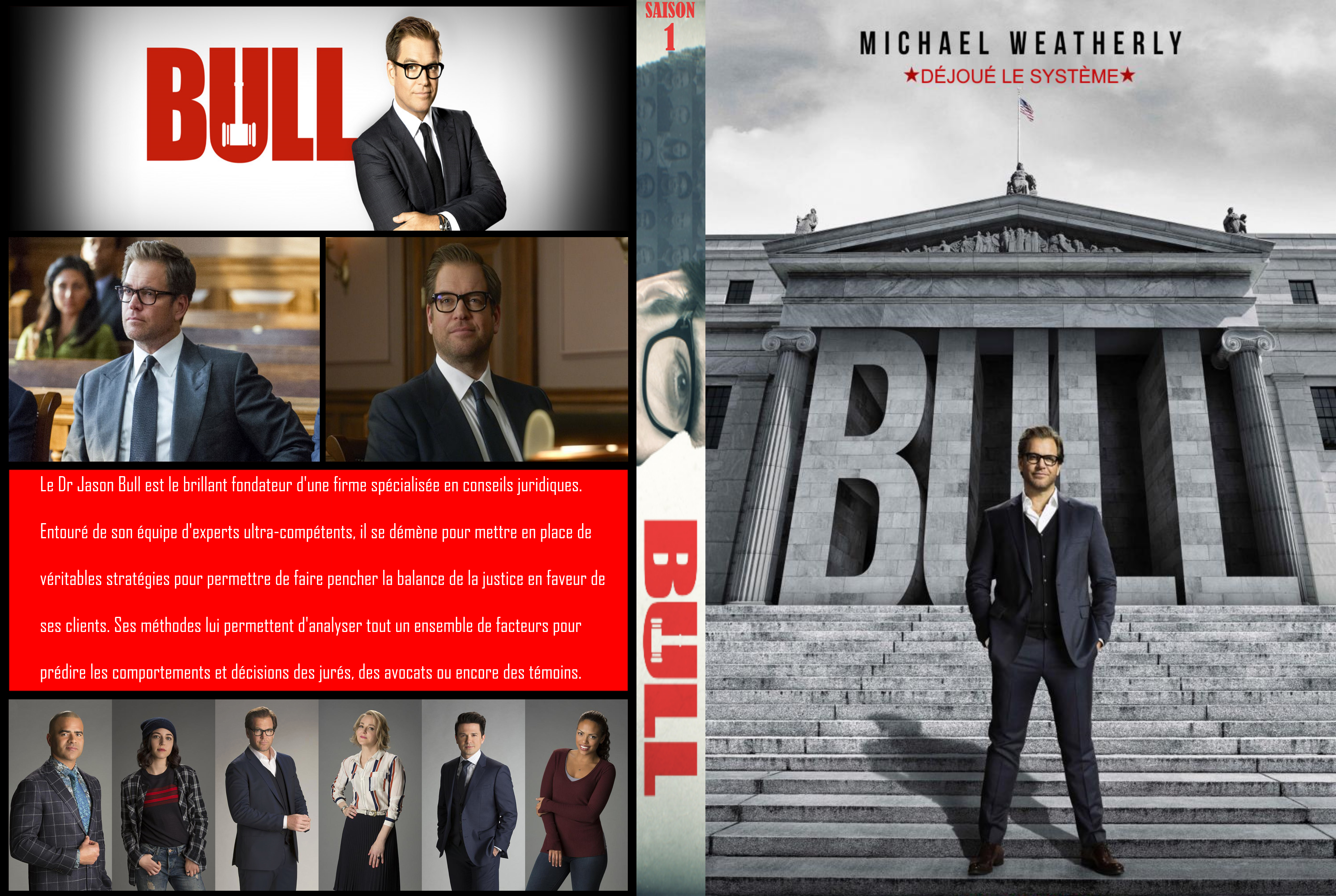 Jaquette DVD Bull Saison 01 custom