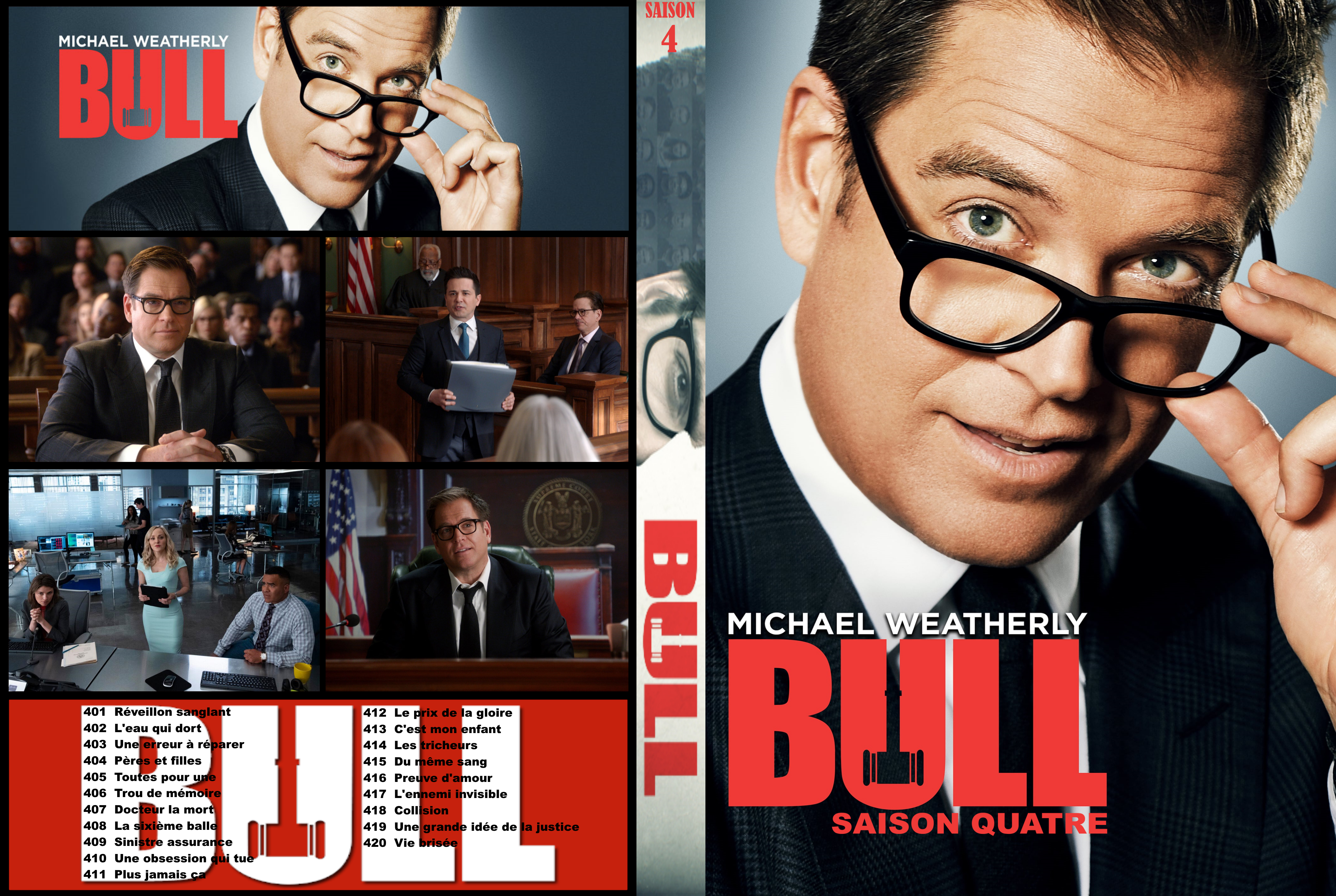 Jaquette DVD Bull Saison 04 custom