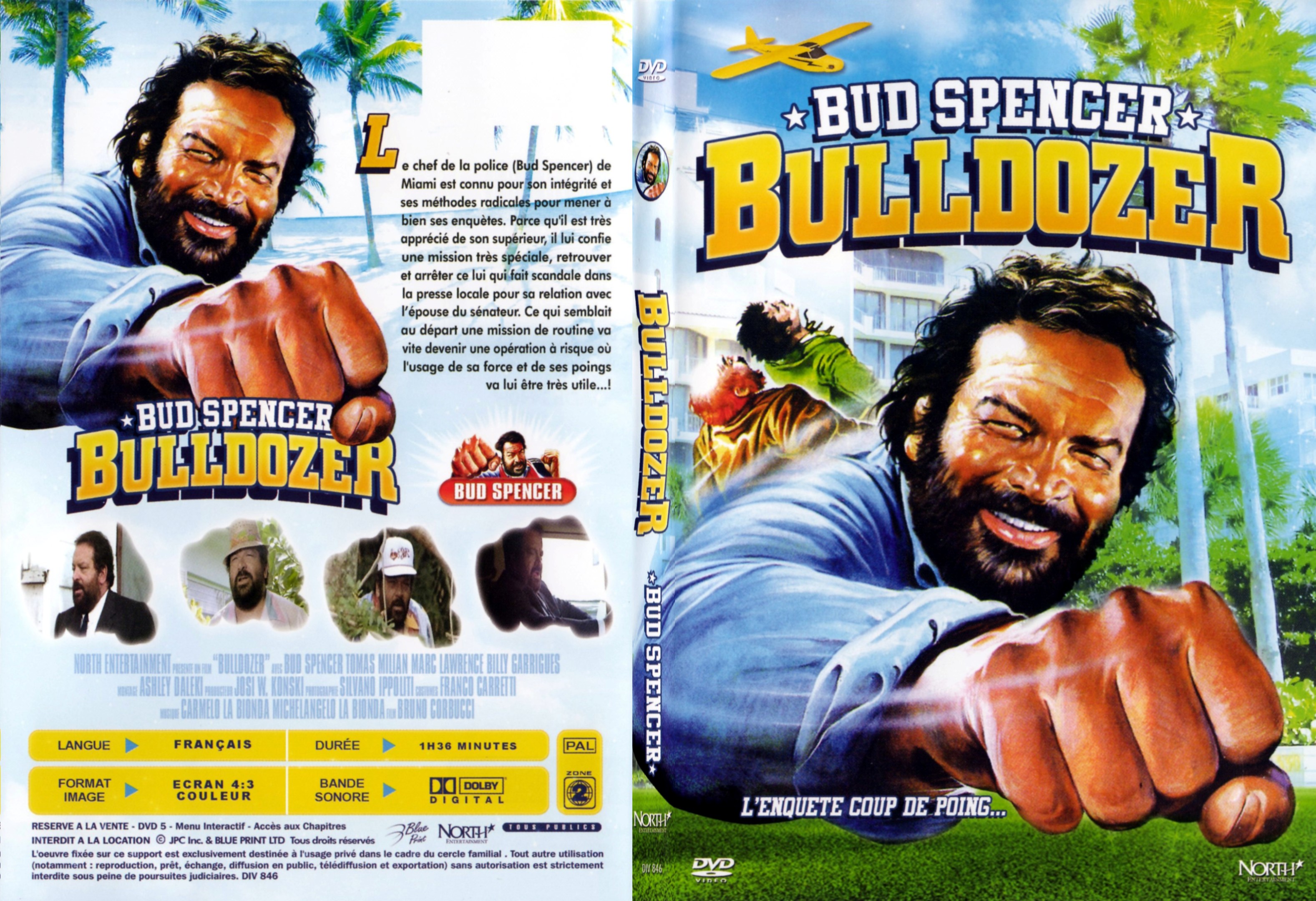 Jaquette DVD Bulldozer - SLIM