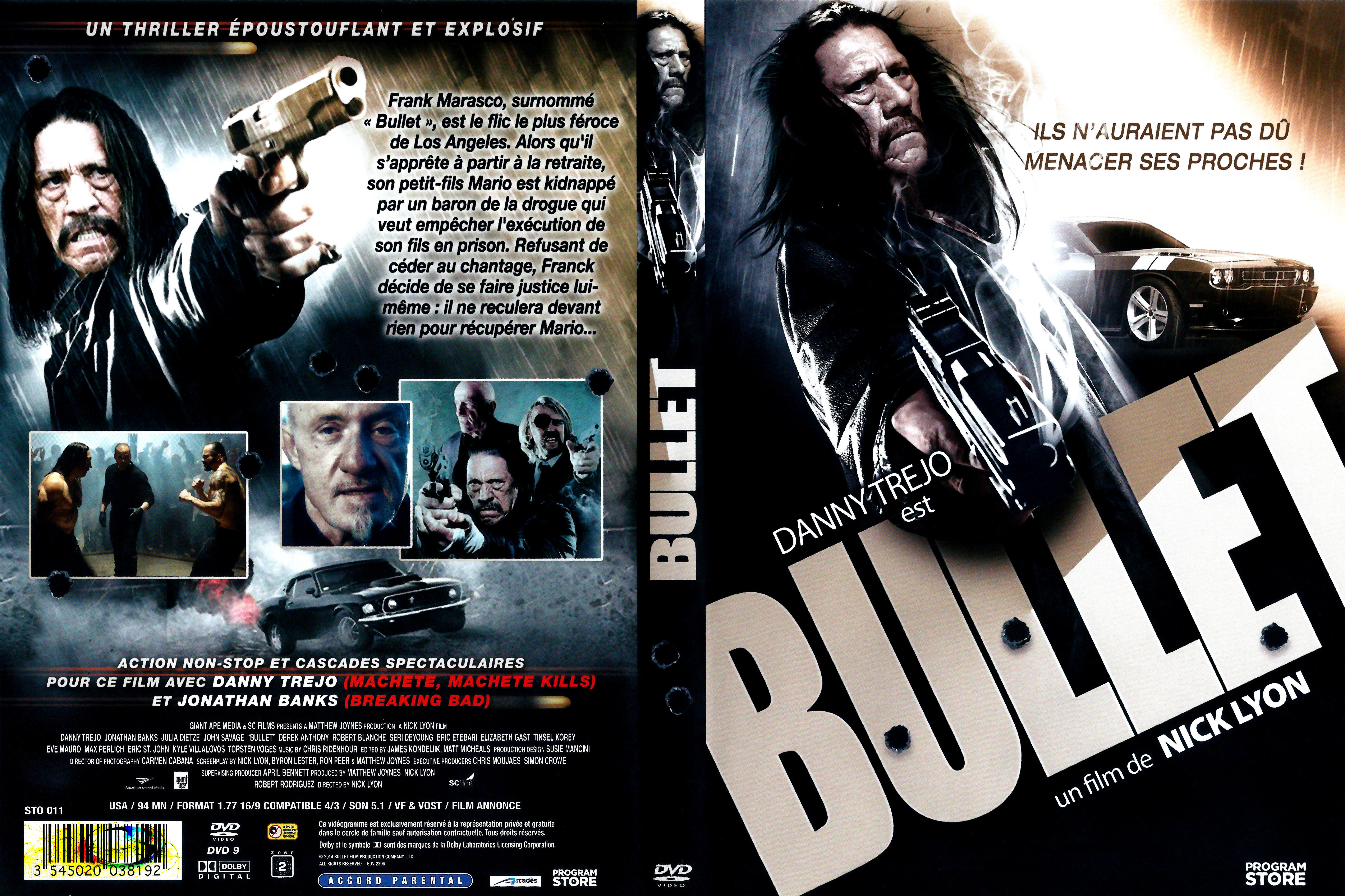 Jaquette DVD Bullet (2014)