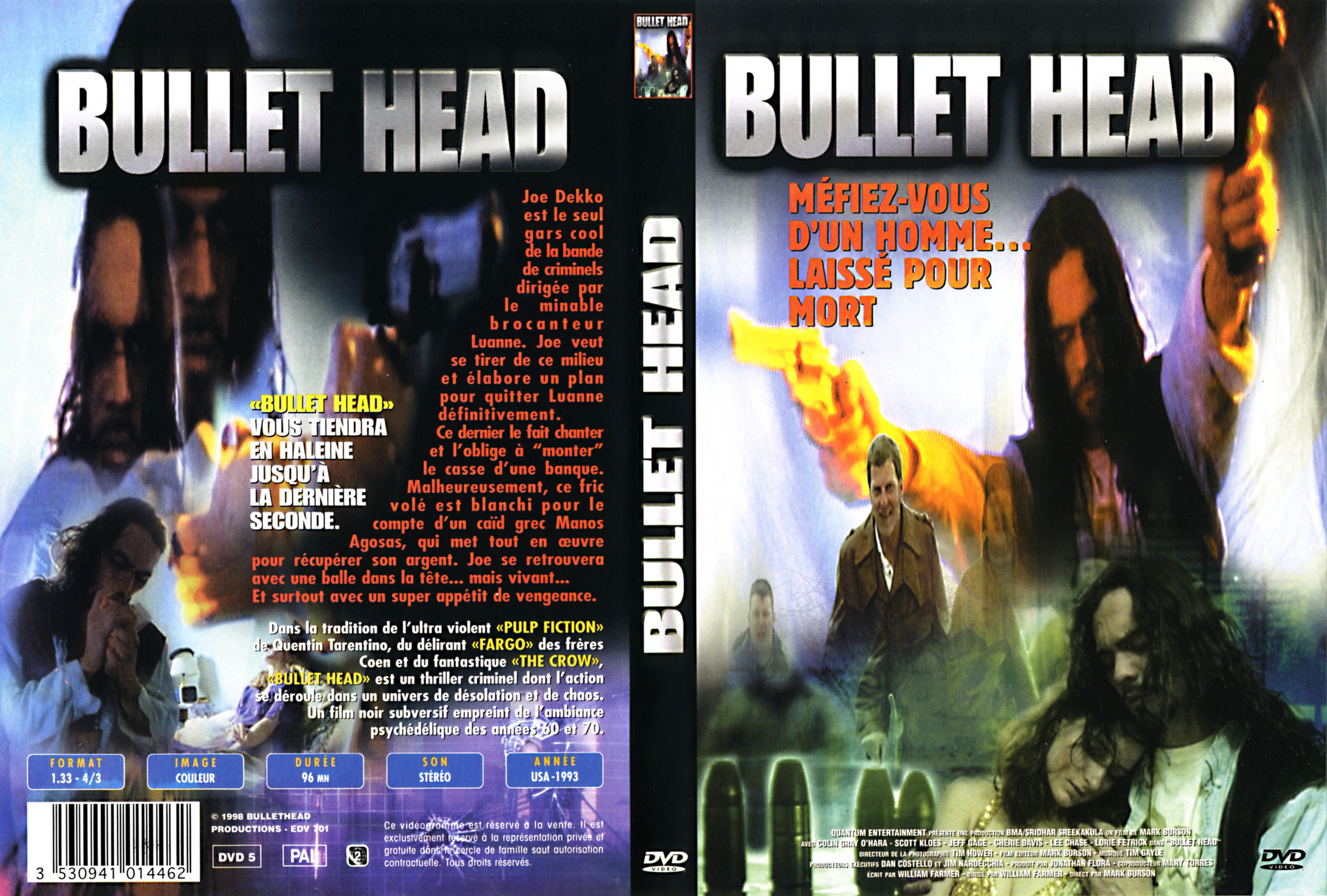 Jaquette DVD Bullet head